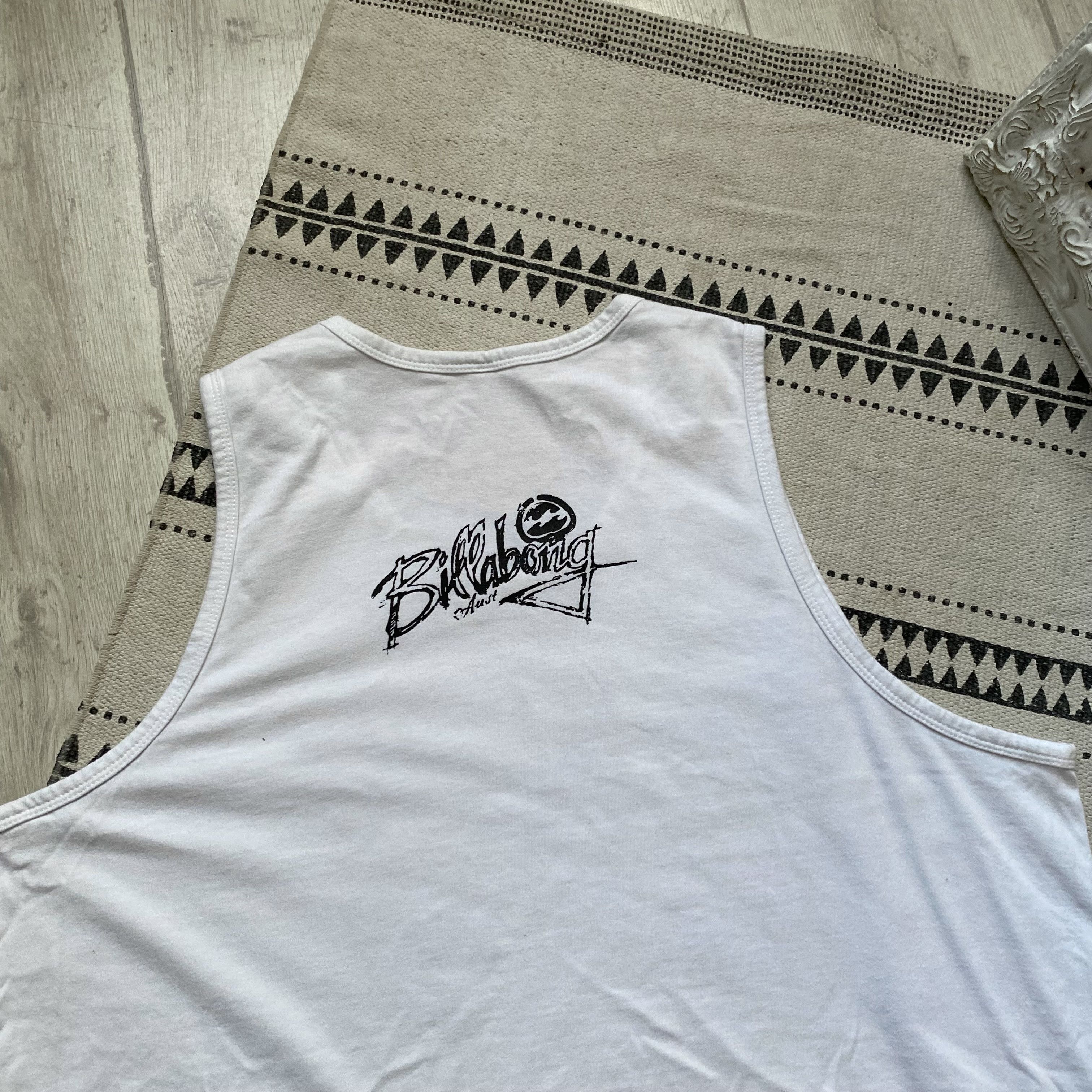 Billabong Vintage 90s Billabong Center logo Tee sleeveless Size US XL / EU 56 / 4 - 6 Thumbnail