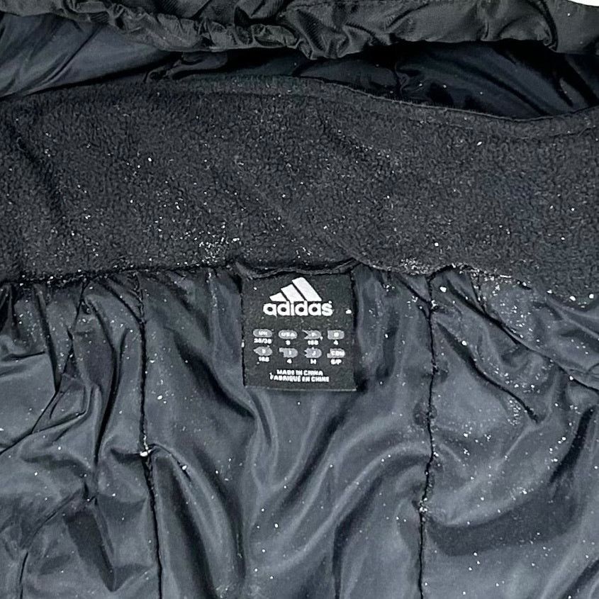 Adidas Vintage Y2K Adidas Puffer Parka Jacket Men S Black Polyester Size US S / EU 44-46 / 1 - 4 Thumbnail