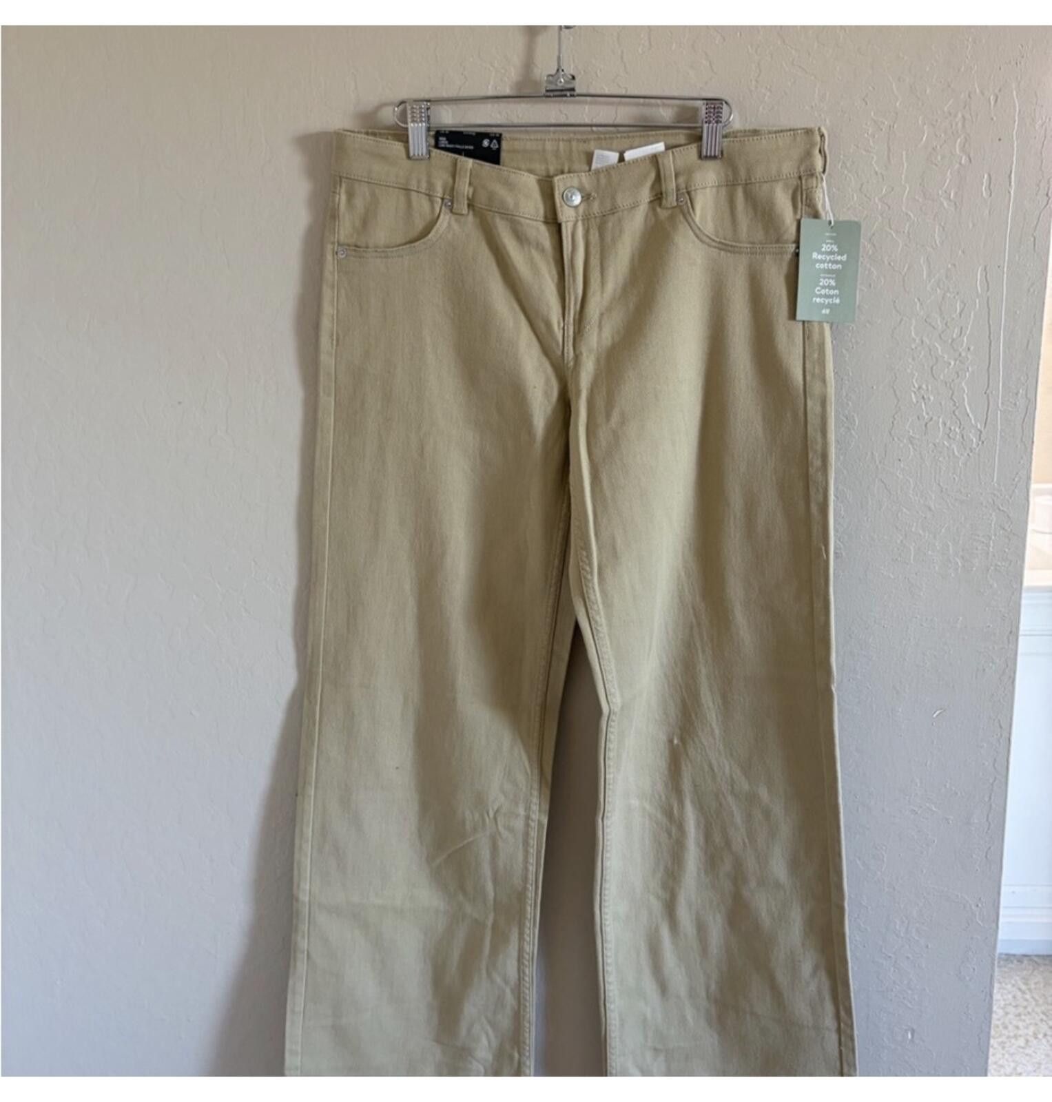 Divided H&M Divided Beige Denim Pants Size 32" / US 10 / IT 46 - 1 Thumbnail