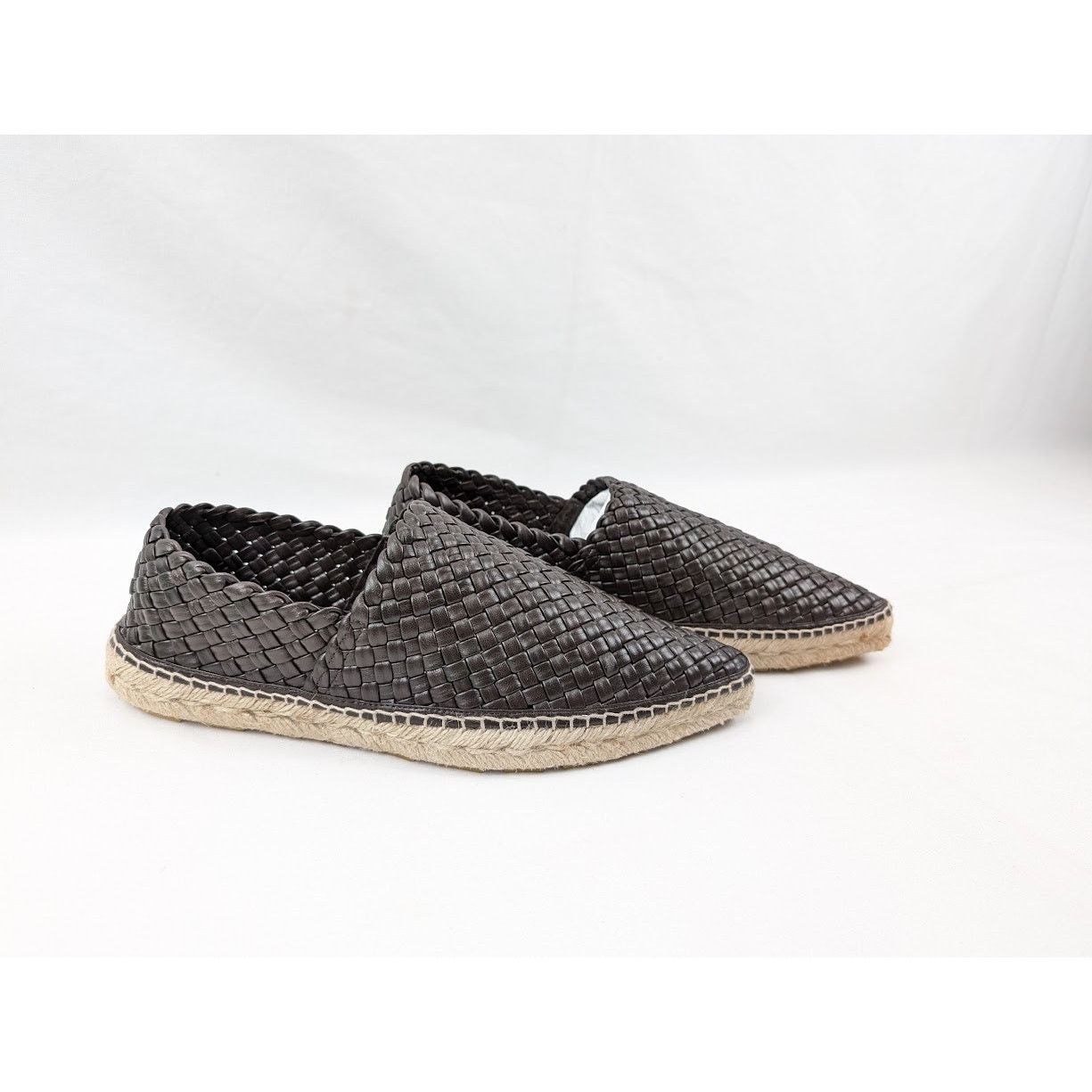 Bottega Veneta o1rshd1 Espadrilles Leather Tubular Nappa in Fondant Size US 8 / EU 41 - 11 Thumbnail