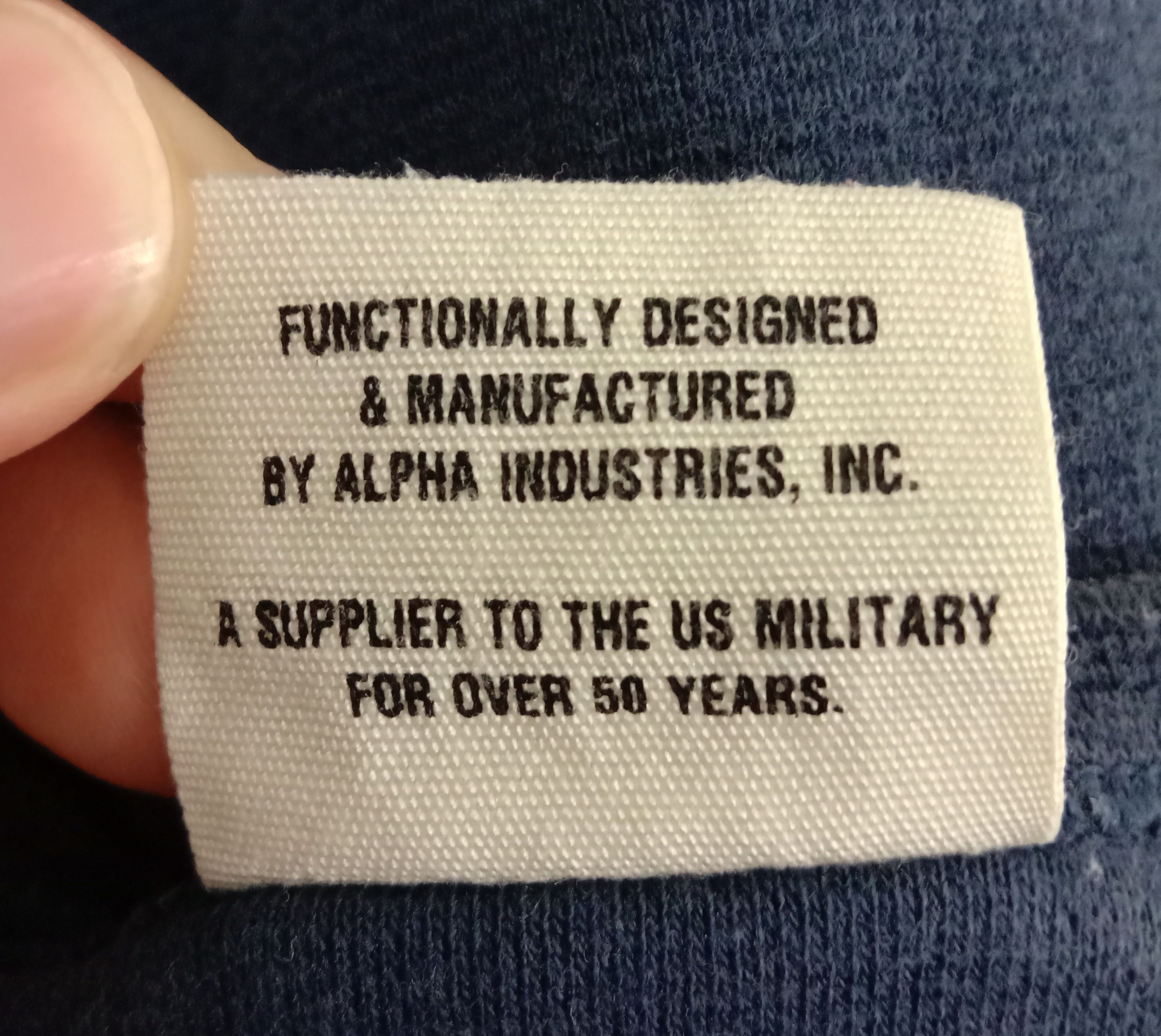 Alpha Industries Vintage Alpha Industries T-shirt Size S / US 4 / IT 40 - 6 Thumbnail