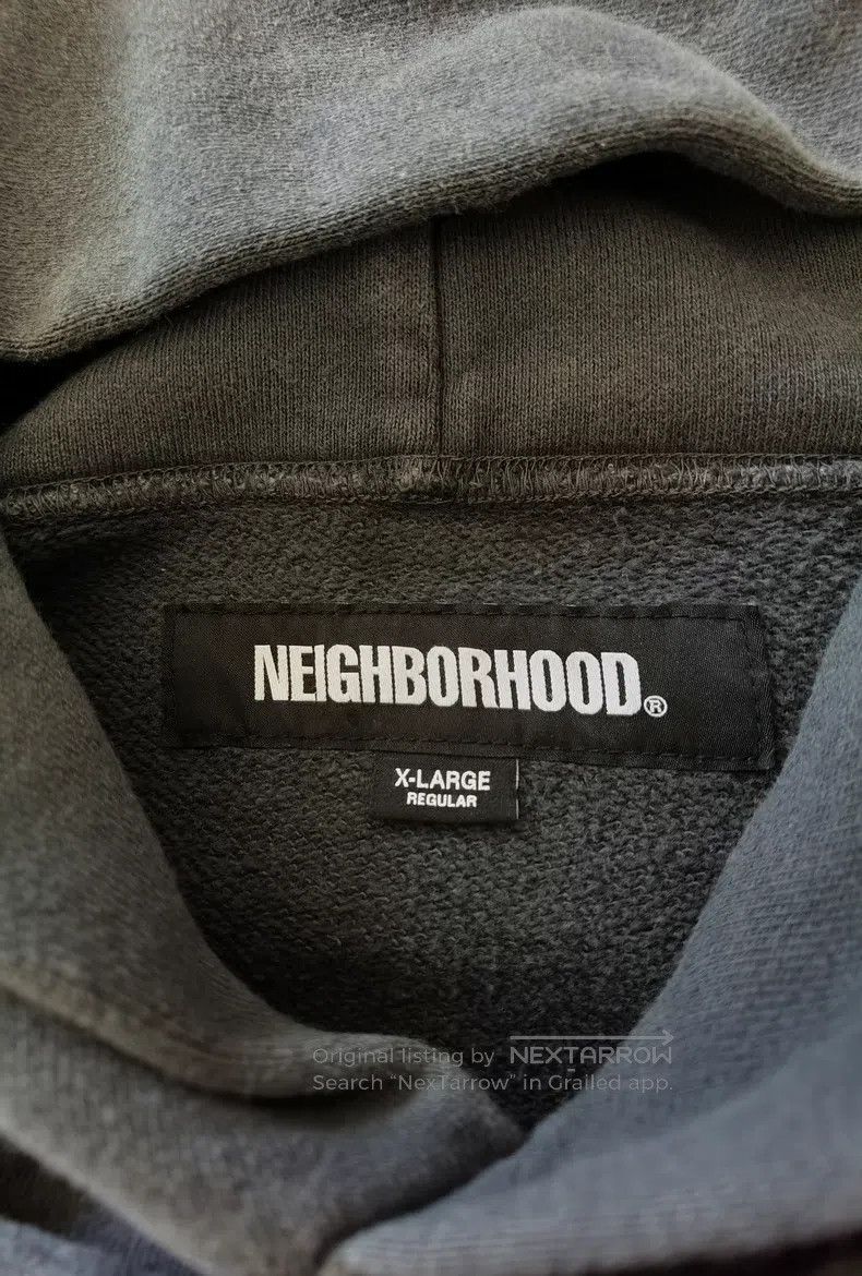 Neighborhood Neighborhood Water-washed Distressed Splatter Hoodie Size US XL / EU 56 / 4 - 5 Thumbnail