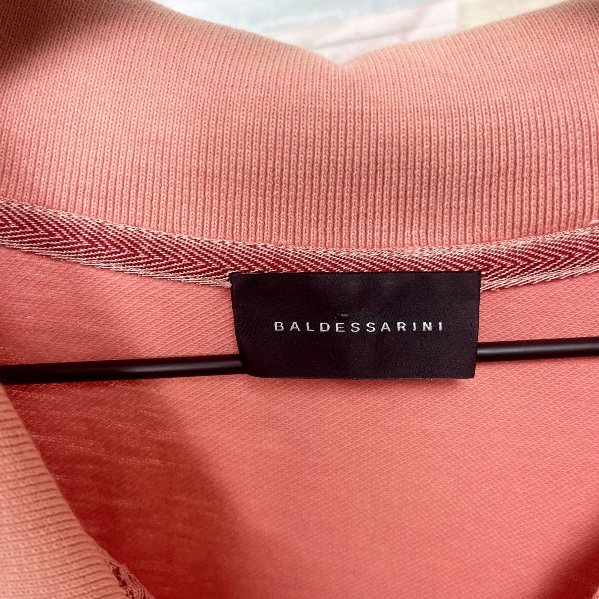 Baldessarini BALDESSARINI Pique Washed Polo Shirt Pink Short Sleeve 46 Size US XL / EU 56 / 4 - 6 Thumbnail