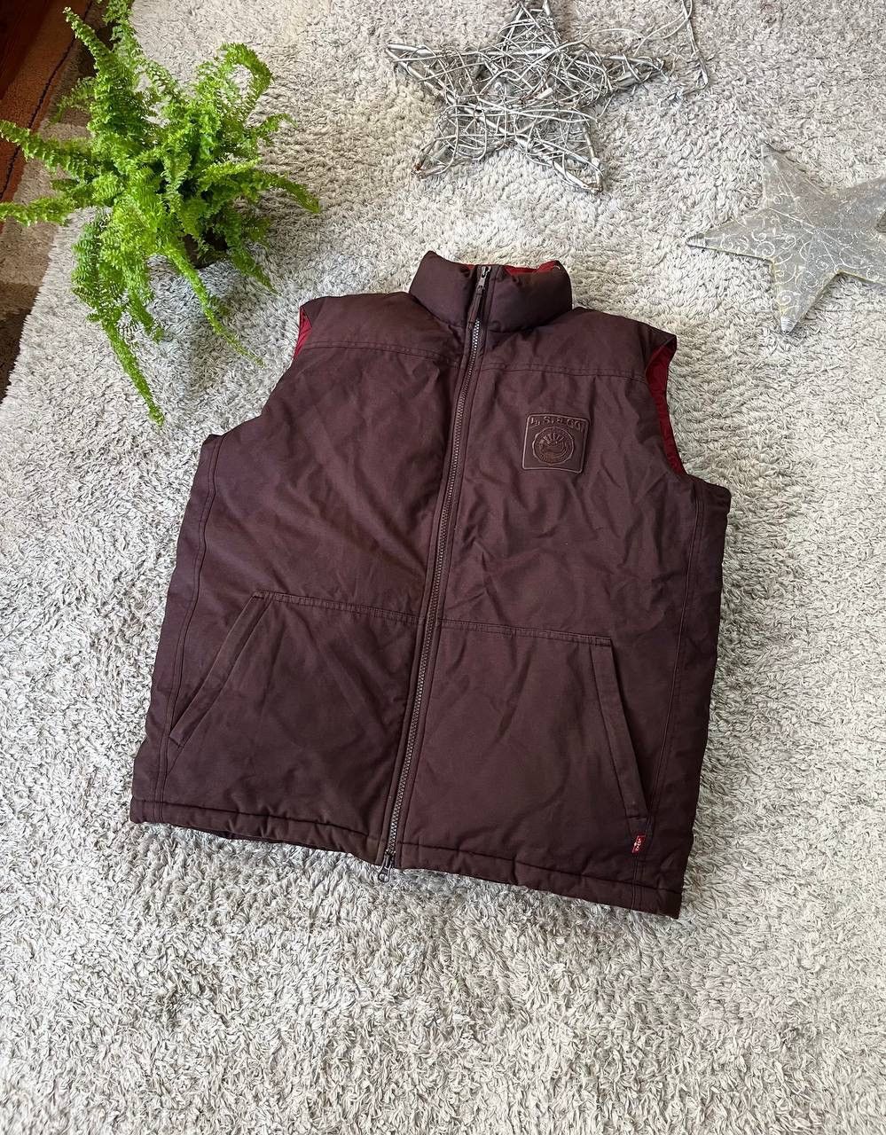 Levi's × Vintage 00s Levi’s Vest Streetwear Vintage Logo Rare Y2k Size US M / EU 48-50 / 2 - 2 Thumbnail