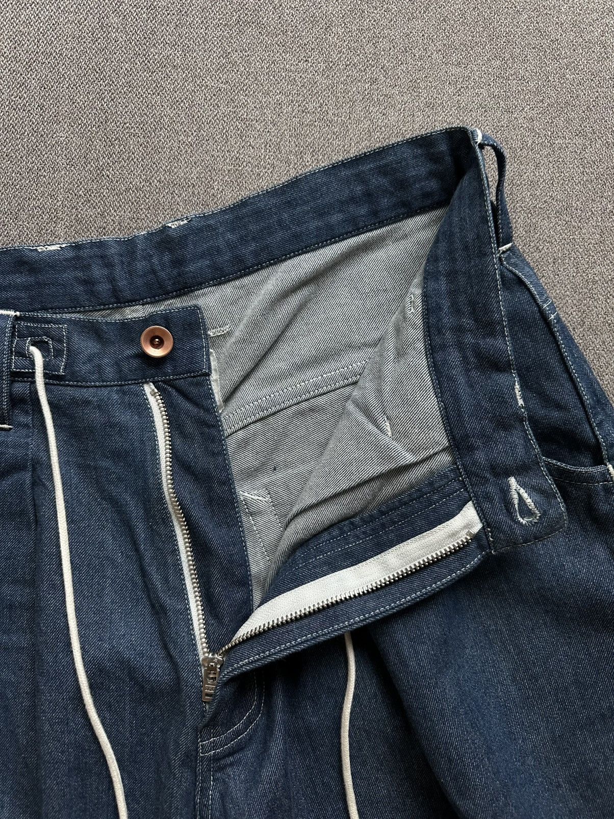 Story Mfg. Story Mfg. Lush blue indigo denim jeans Size US 32 / EU 48 - 5 Thumbnail