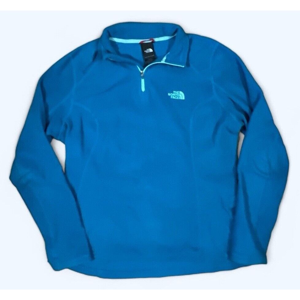The North Face THE NORTH FACE Pullover Fleece Womens Medium Blue Size M / US 6-8 / IT 42-44 - 1 Thumbnail