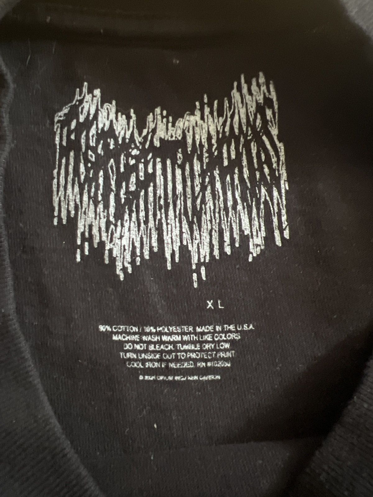 Ken Carson A Great Chaos Tour Zombie Tee Size US XL / EU 56 / 4 - 3 Thumbnail