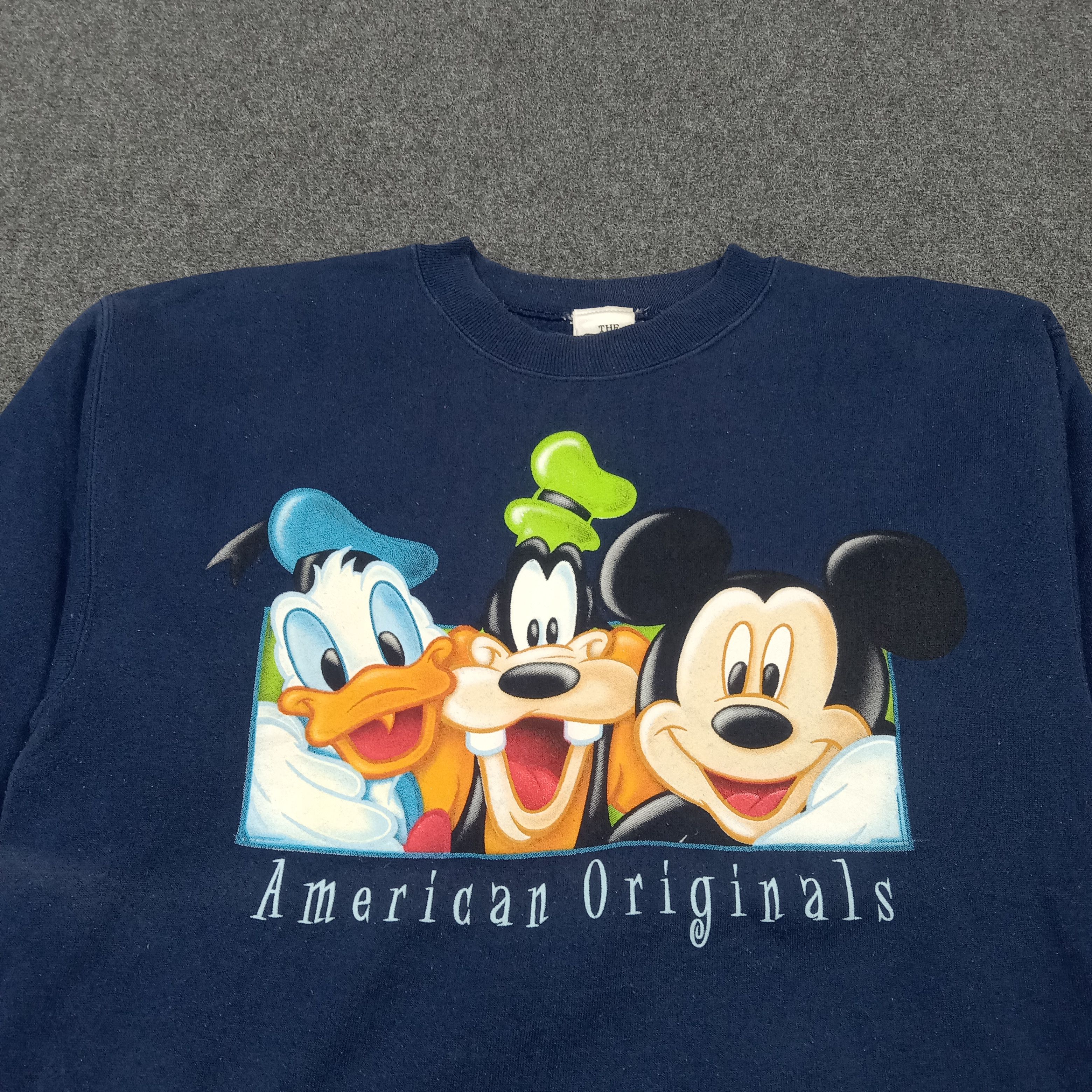 Disney Vintage 90's Mickey Mouse Club House Sweatshirt C279N2 Size US M / EU 48-50 / 2 - 2 Thumbnail