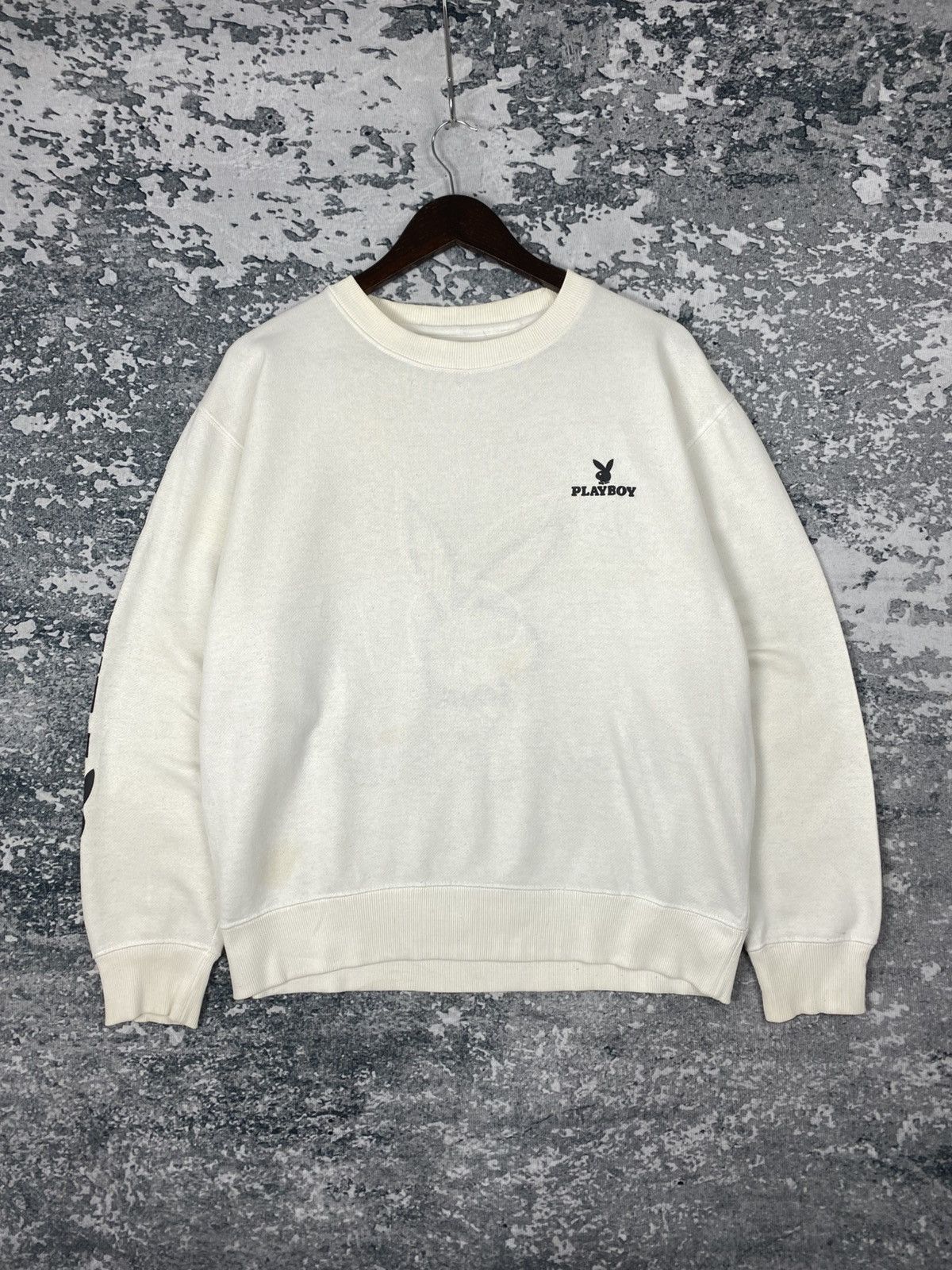Playboy Vintage Playboy Big Logo Crewneck Sweatshirts Size US M / EU 48-50 / 2 - 2 Thumbnail