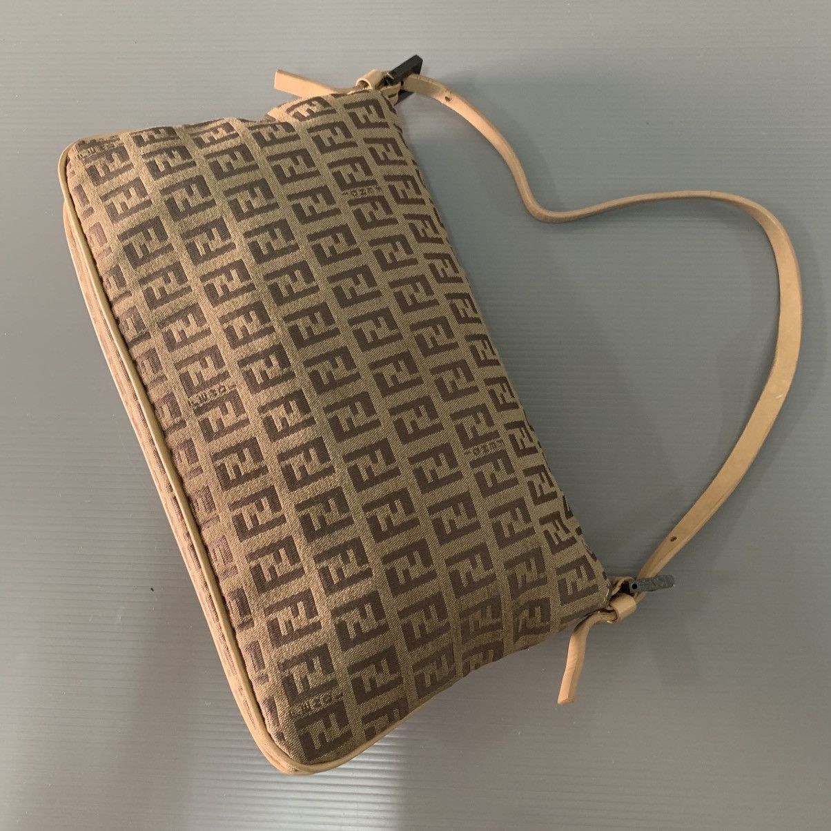 Fendi Fendi Zucchino Pochette Handbag Size ONE SIZE - 10 Thumbnail