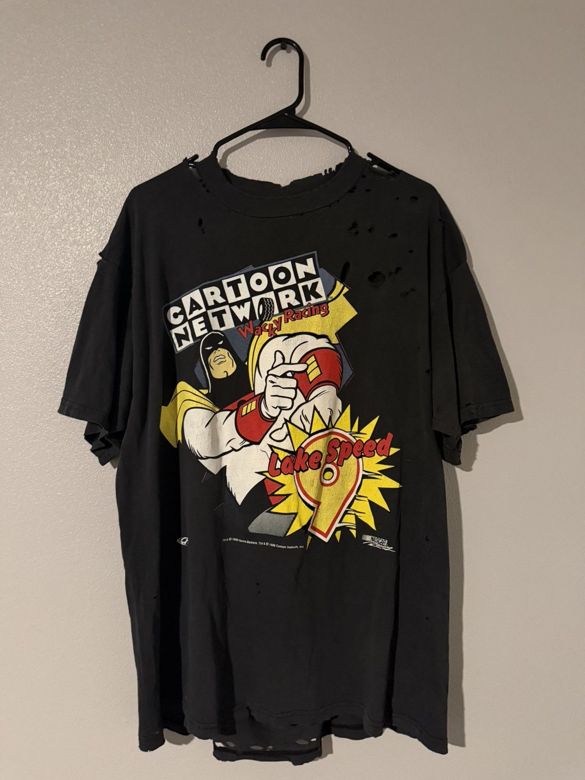 Vintage 90s cartoon network racing T-shirt Size US XL / EU 56 / 4 - 1 Thumbnail