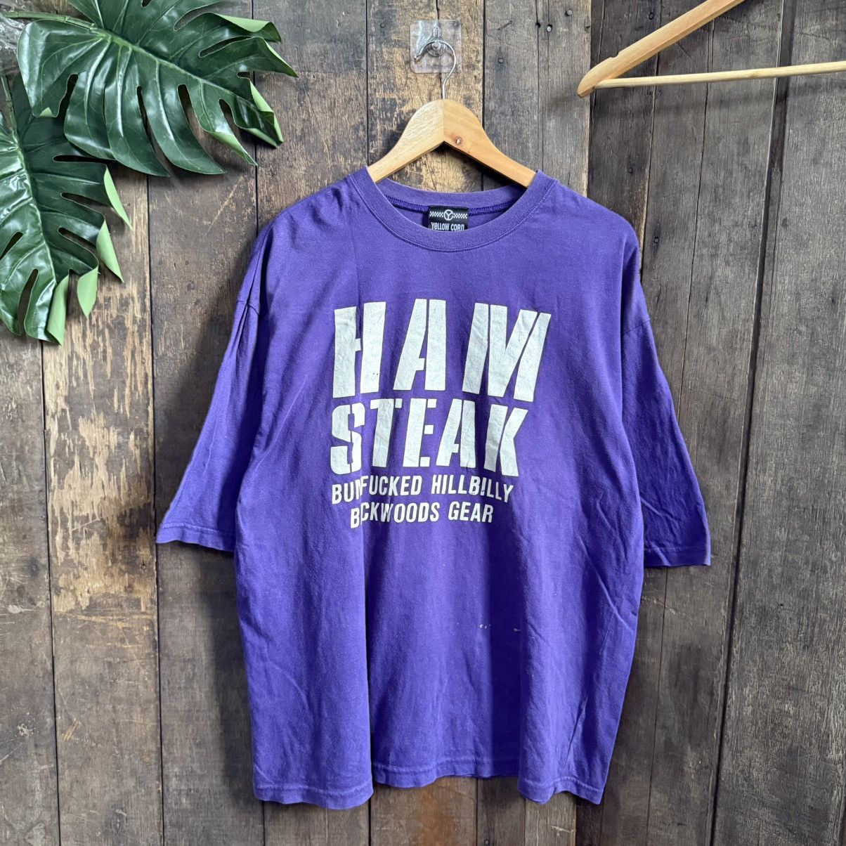 YELLOW CORN Vintage Yellow Corn Racing Hamsteak Tshirt Size US XL / EU 56 / 4 - 2 Thumbnail