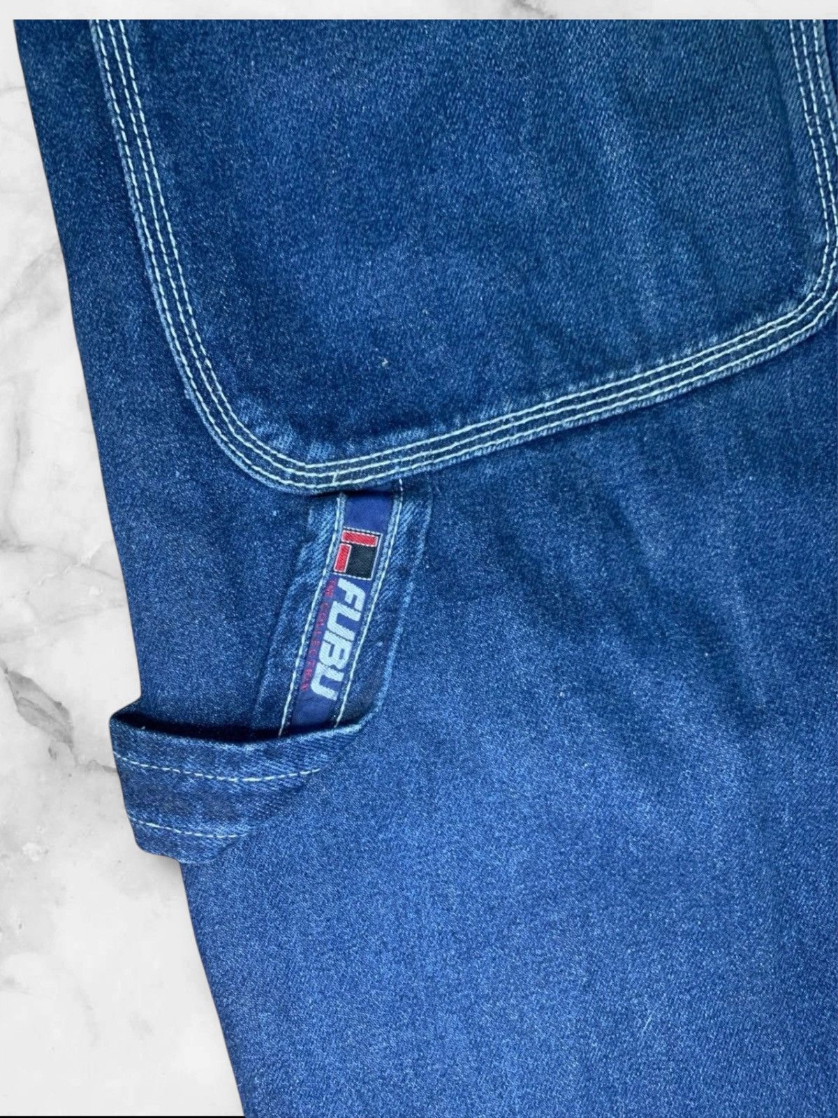 Fubu Vintage FUBU hip hop style baggy carpenter jeans Size US 32 / EU 48 - 6 Thumbnail