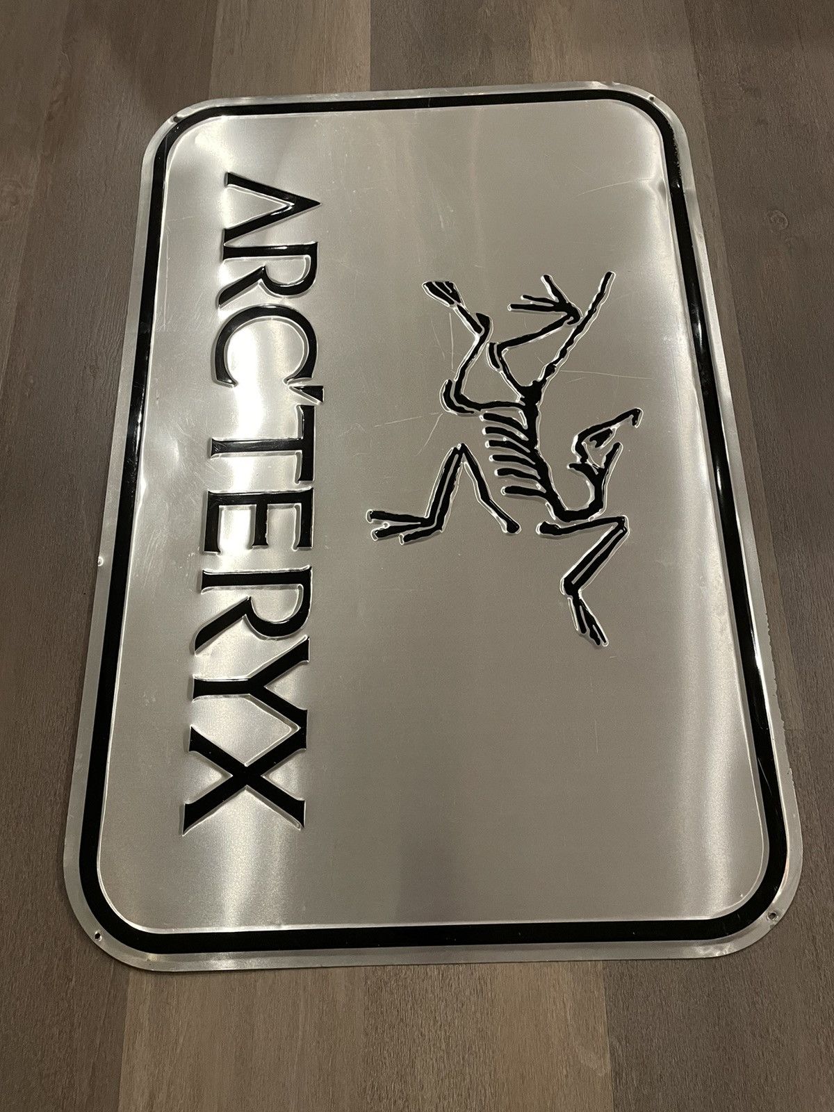 Arc'teryx × Vintage Crazy Vintage Arc’teryx Aluminum Store Display Sign Y2K Era Size ONE SIZE - 5 Thumbnail