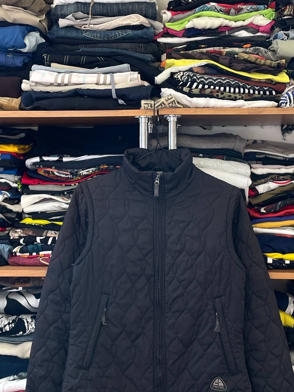 Vintage 🏂 VINTAGE NIKE ACG DRILL SKI DOWN PUFFER JACKET 90’S Size S / US 4 / IT 40 - 2 Thumbnail