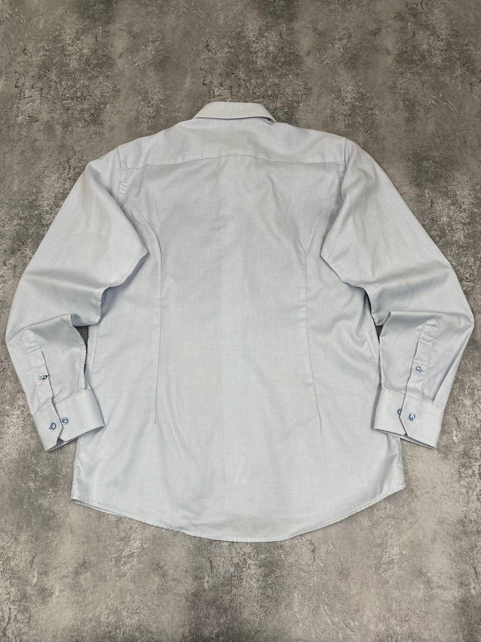 Eton Eton Men Cotton Shirt Button Down Long Sleeve Slim Fit Size US XL / EU 56 / 4 - 7 Thumbnail