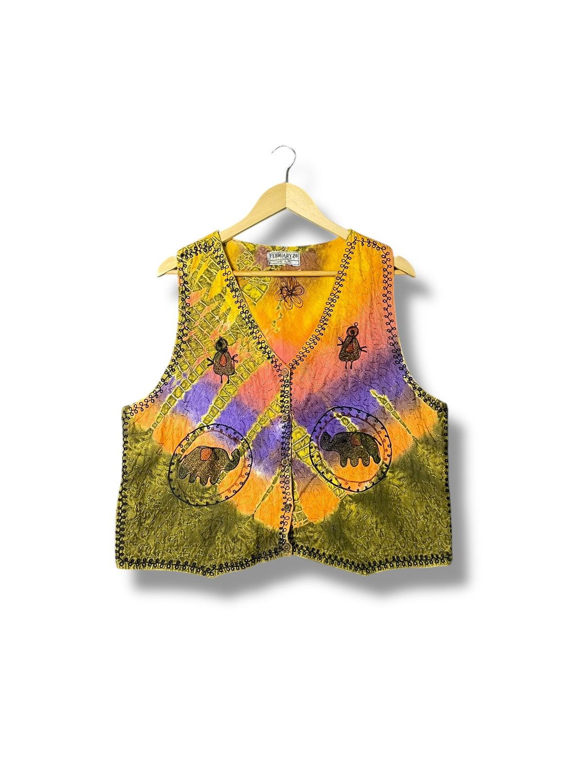 Japanese Brand × Vintage February 28 Collection Embroided Vests (47) Size US S / EU 44-46 / 1 - 1 Thumbnail