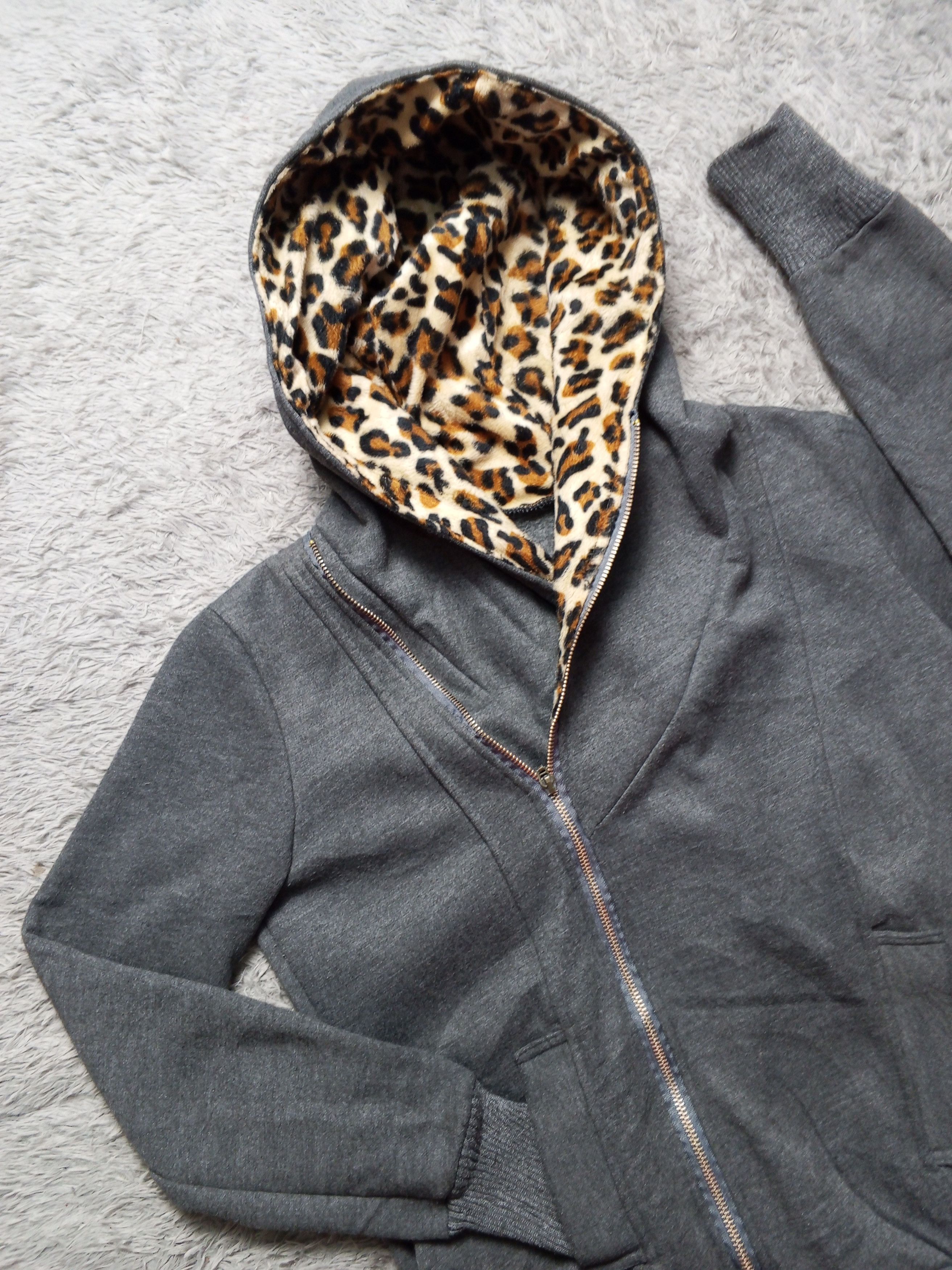 Japanese Brand Asymetric Zipper Hoodie Leopad Japan Style Size US M / EU 48-50 / 2 - 1 Thumbnail