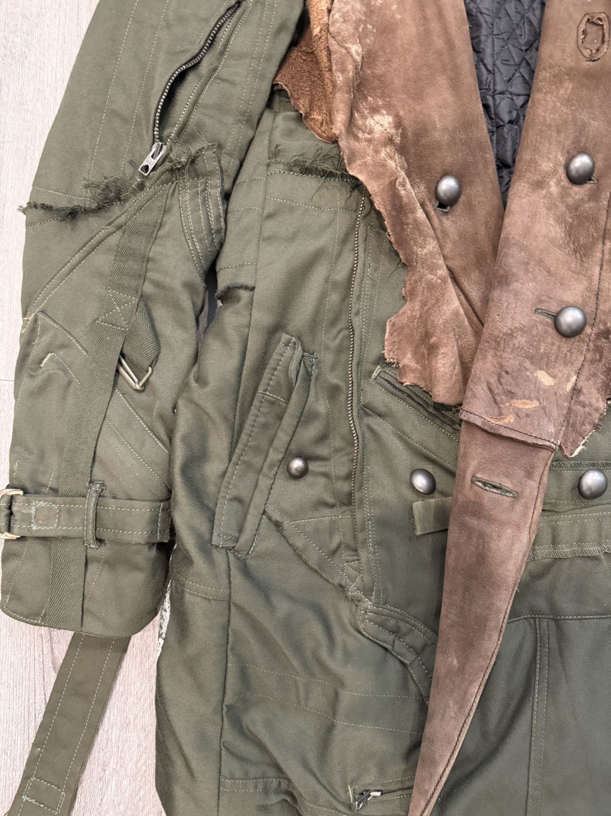 Yasuyuki Ishii Yasuyuki Ishii Reconstructed Deer Skin Military Parka Size US M / EU 48-50 / 2 - 3 Thumbnail