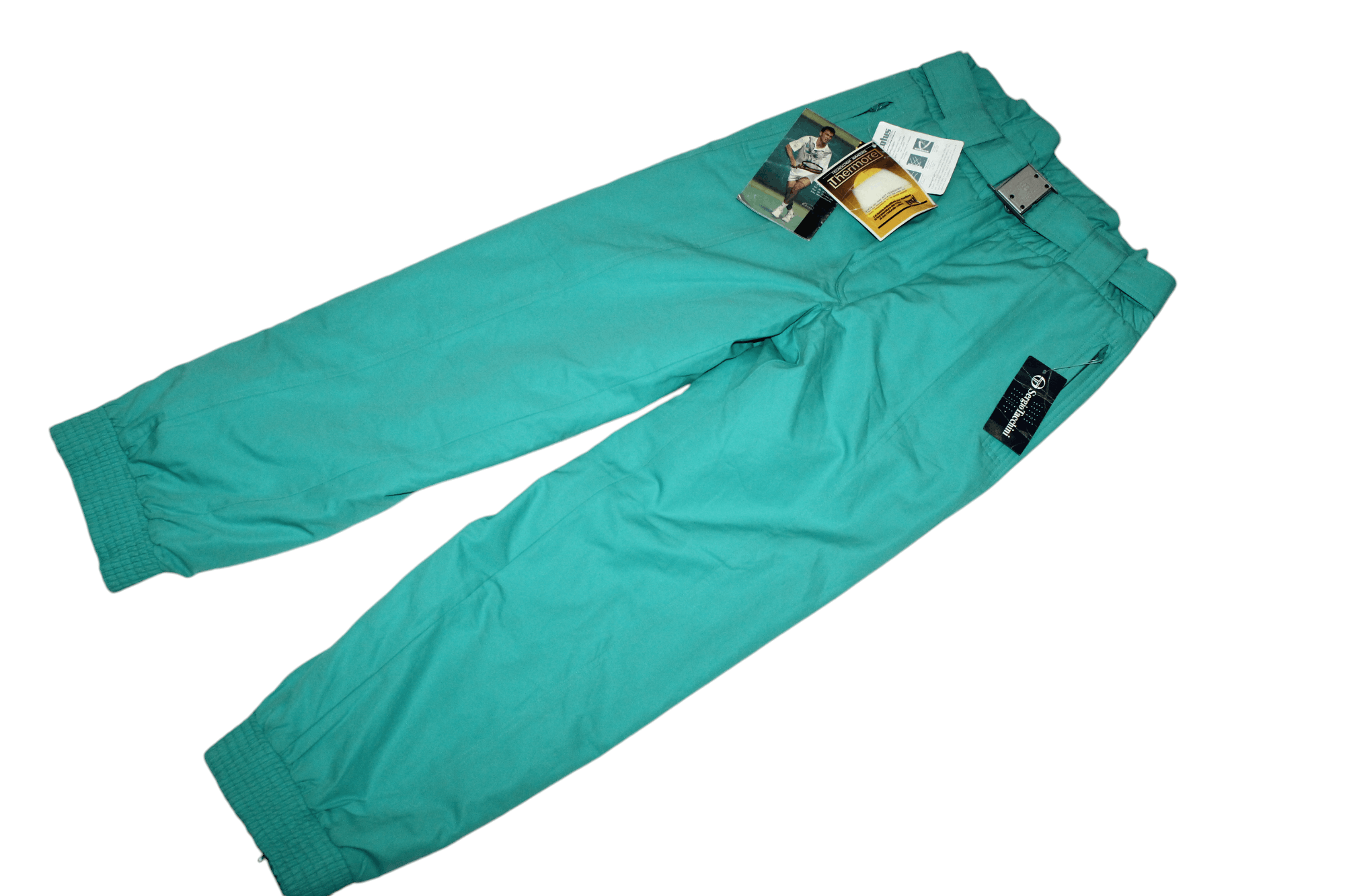 Sergio Tacchini VTG🔥90's Sergio Tacchini Thermore Winter Ski Pants Size US 34 / EU 50 - 2 Thumbnail
