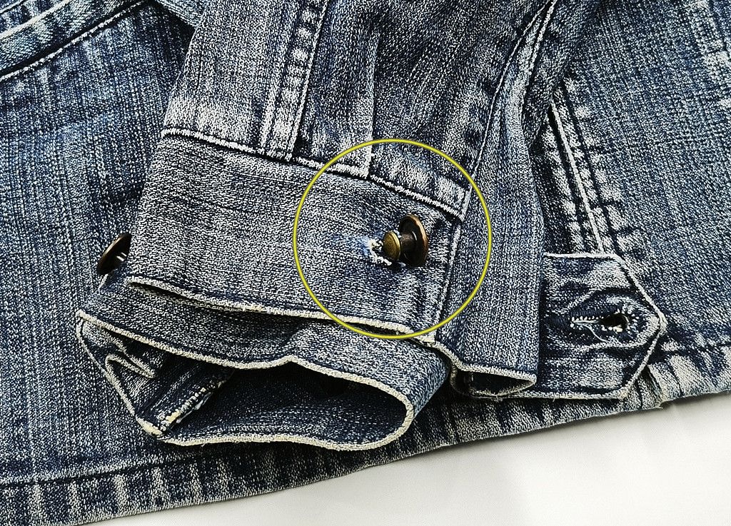 Eternal ETERNAL 3 pocket buttonfly season Denim Jacket Size 40 Size US M / EU 48-50 / 2 - 8 Thumbnail