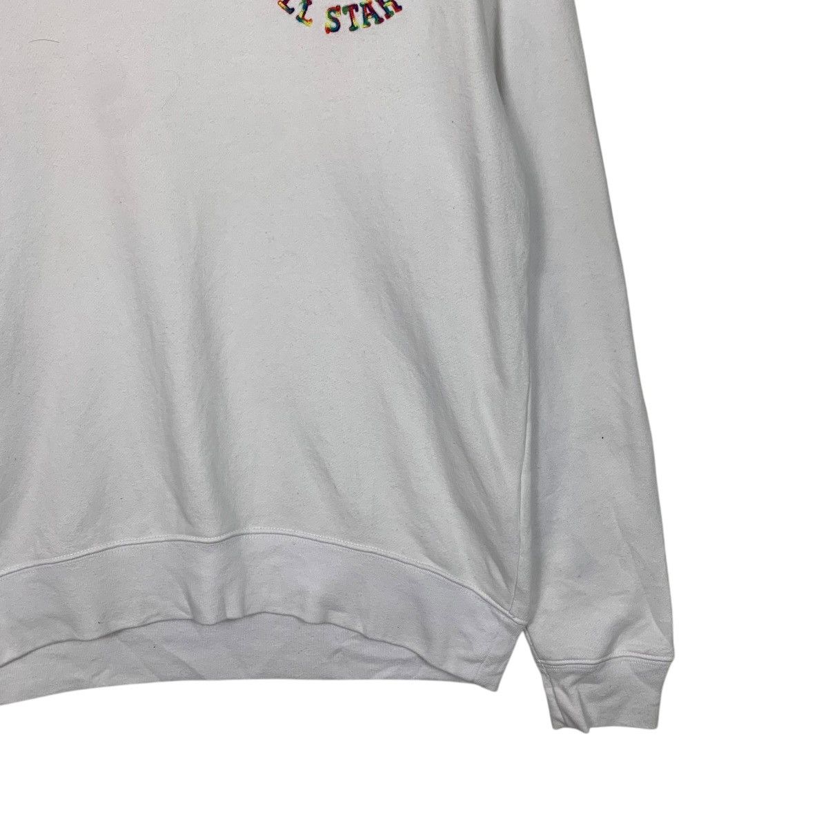 Converse CONVERSE All Star Logo White Crewneck Sweatshirt #1553-C70 Size US L / EU 52-54 / 3 - 4 Thumbnail