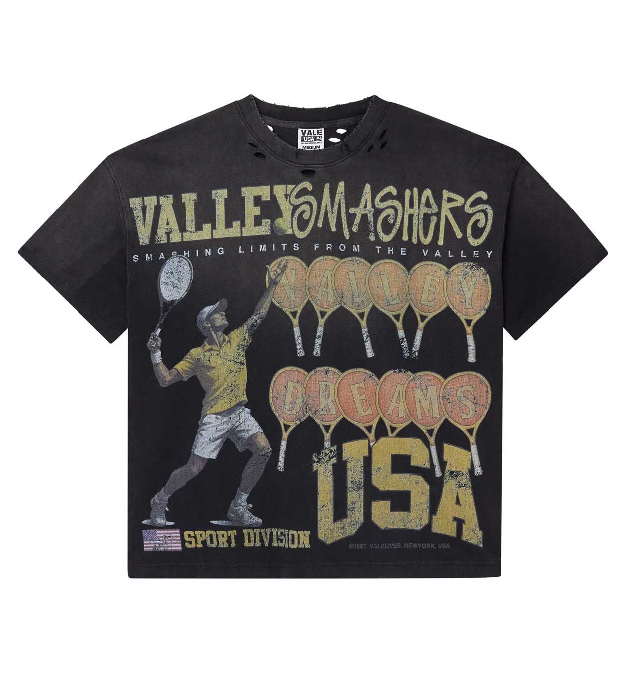 Vale Forever Wimbledon Tee Black Size US XL / EU 56 / 4 - 1 Thumbnail
