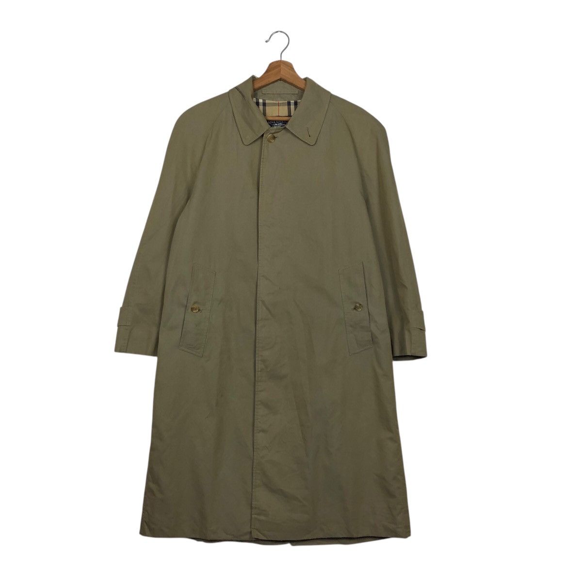 Burberry 📌Vintage Trench Coat Burberrys Made in England Nova Check Size US M / EU 48-50 / 2 - 2 Thumbnail