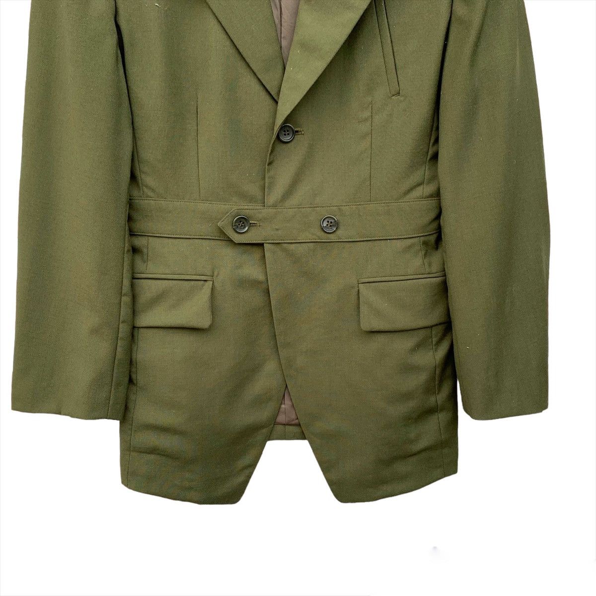 Yohji Yamamoto AT Atsuro Tayama Wool Coat Size US S / EU 44-46 / 1 - 6 Thumbnail