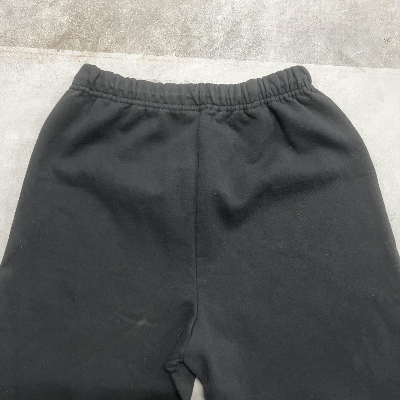 Japanese Brand × Vintage Vintage Y2K/2000s Baggy Fit Black Sweatpants! Size US 30 / EU 46 - 5 Thumbnail