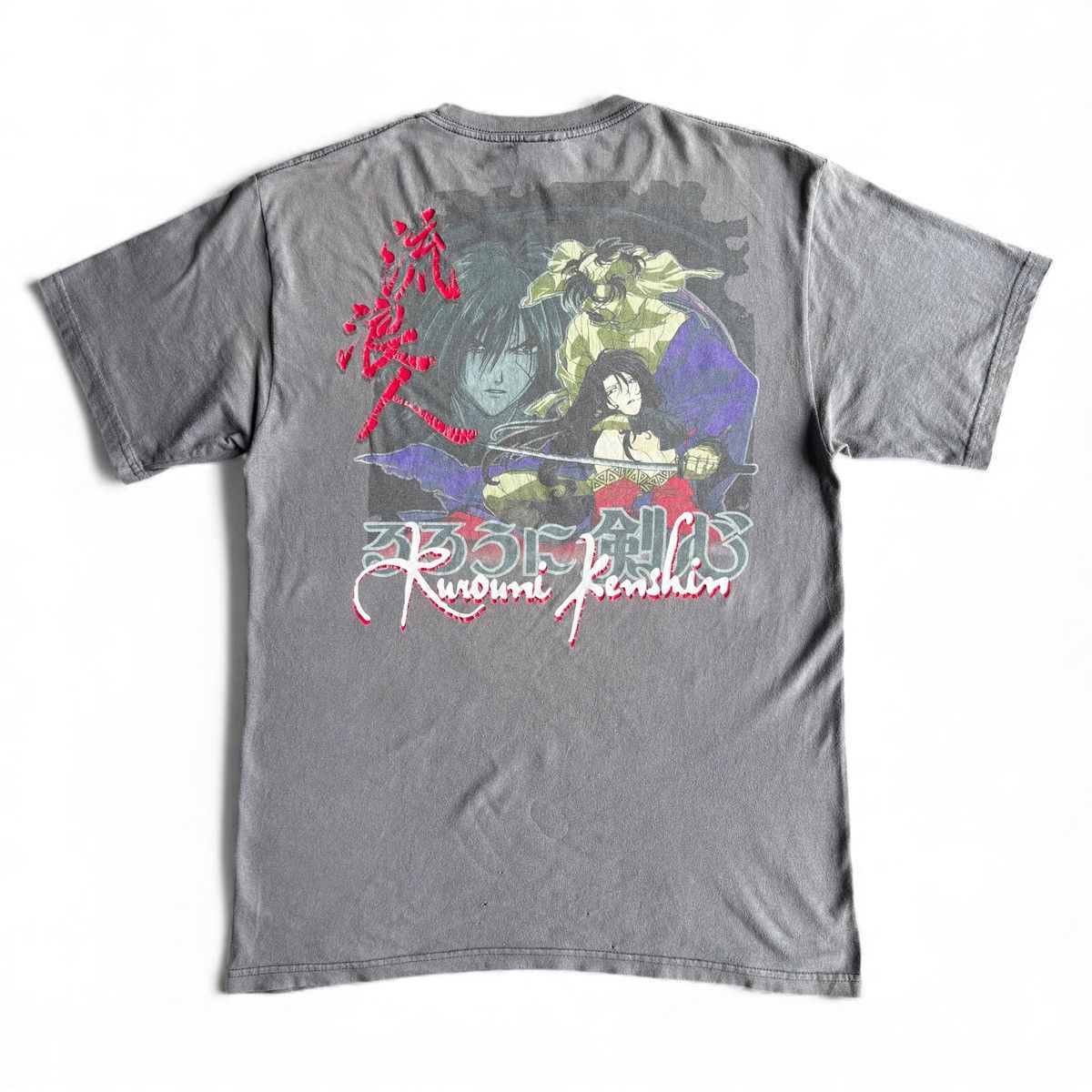 Anime Vintage Anime Shirt Samurai X - Rurouni Kenshin 2000 Size US L / EU 52-54 / 3 - 1 Thumbnail