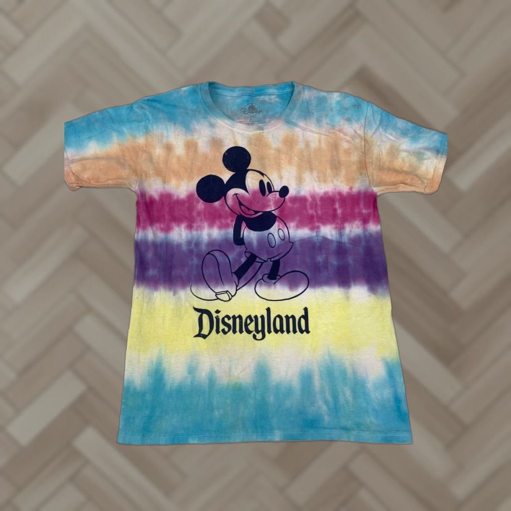 Disney Disneyland Resort Mickey Mouse Tie-Dye T-shirt Mens Large Multicolor Disney 689 Size US L / EU 52-54 / 3 - 1 Thumbnail