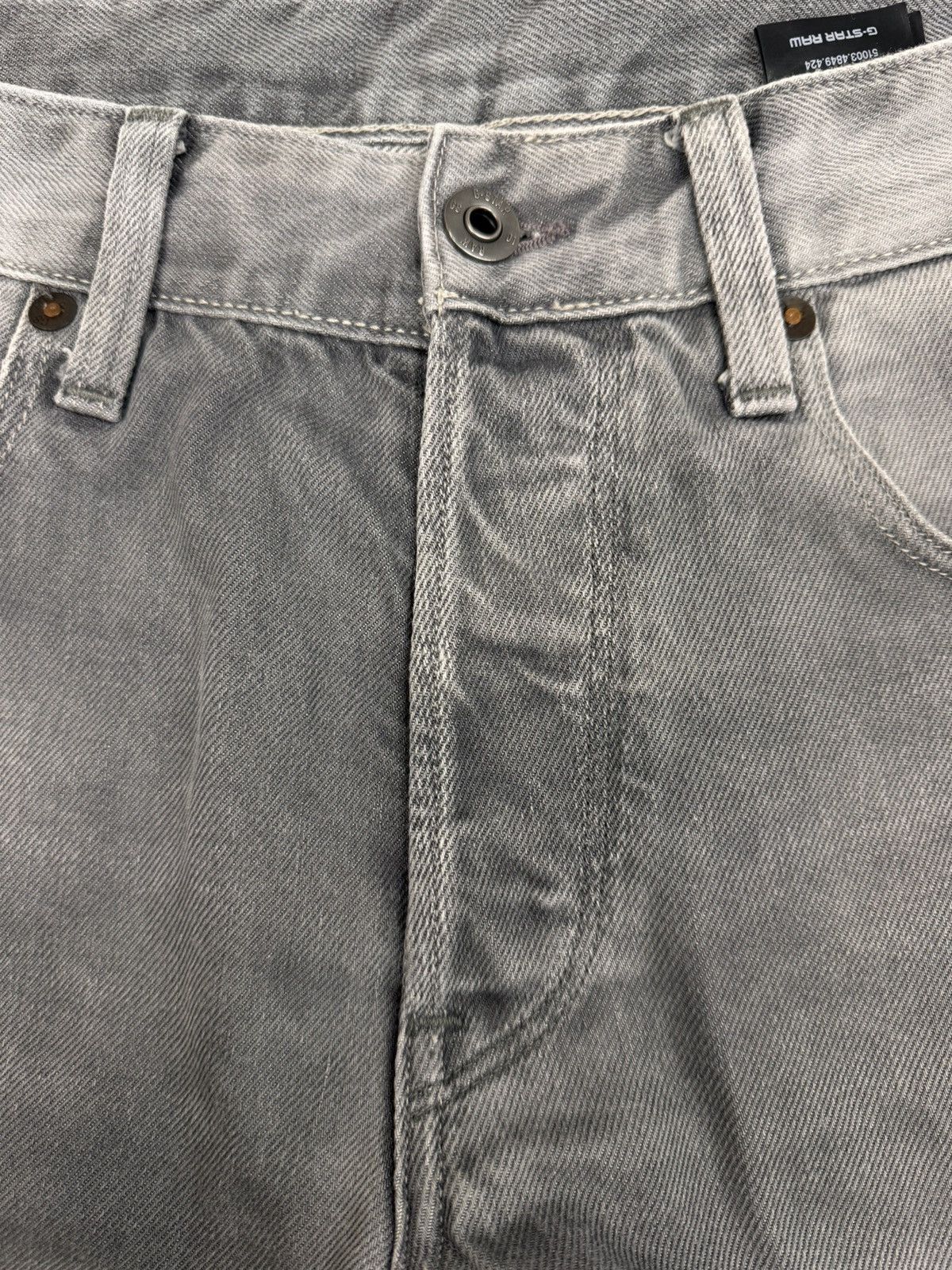 G-Star G-Star Raw Men Cotton Jeans Grey Size 33 Size US 33 - 5 Thumbnail