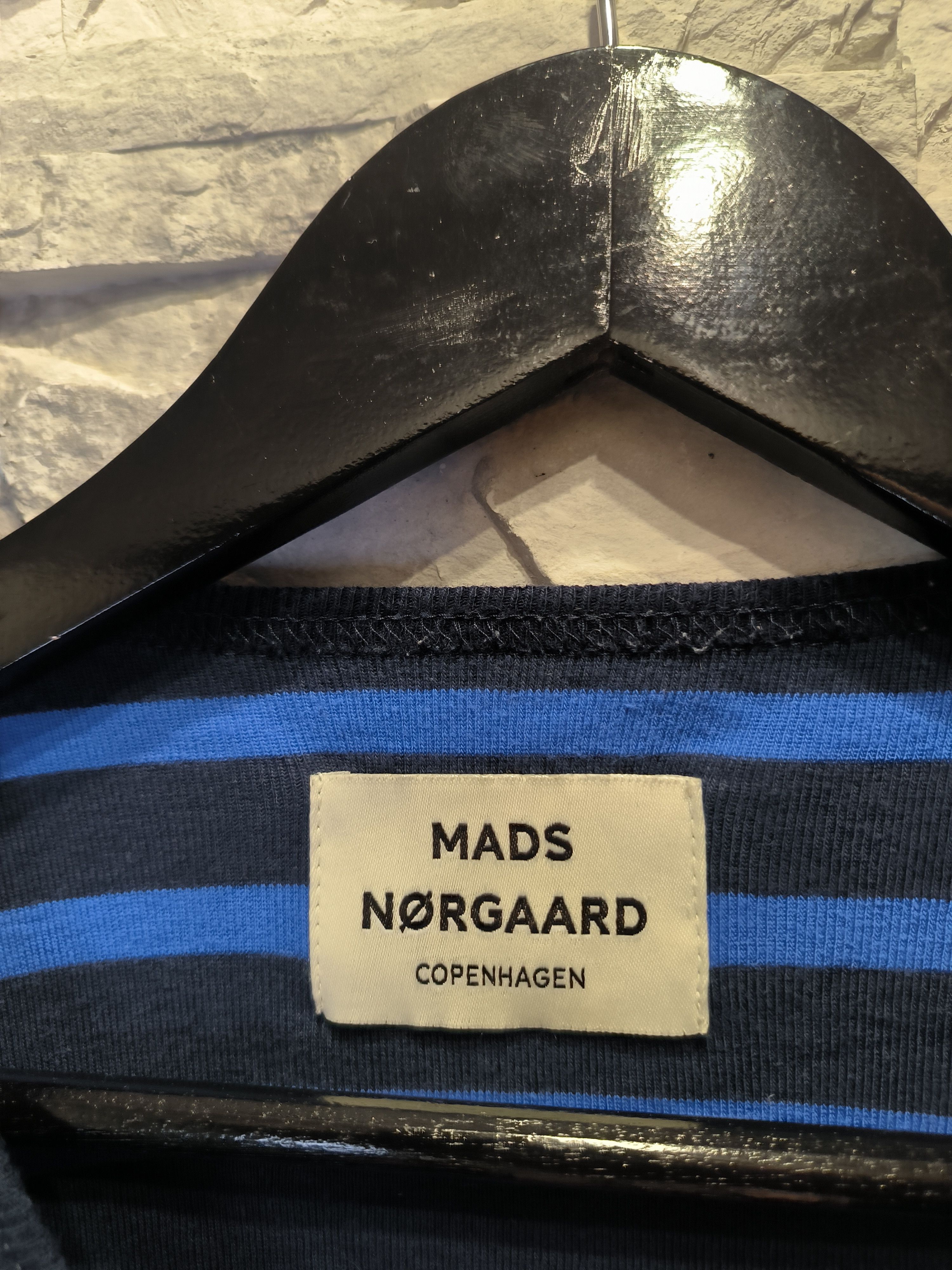 Mads Norgaard Mads Noorgard Striped Long Sleeve Shirt Sweatshirt Size US S / EU 44-46 / 1 - 4 Thumbnail
