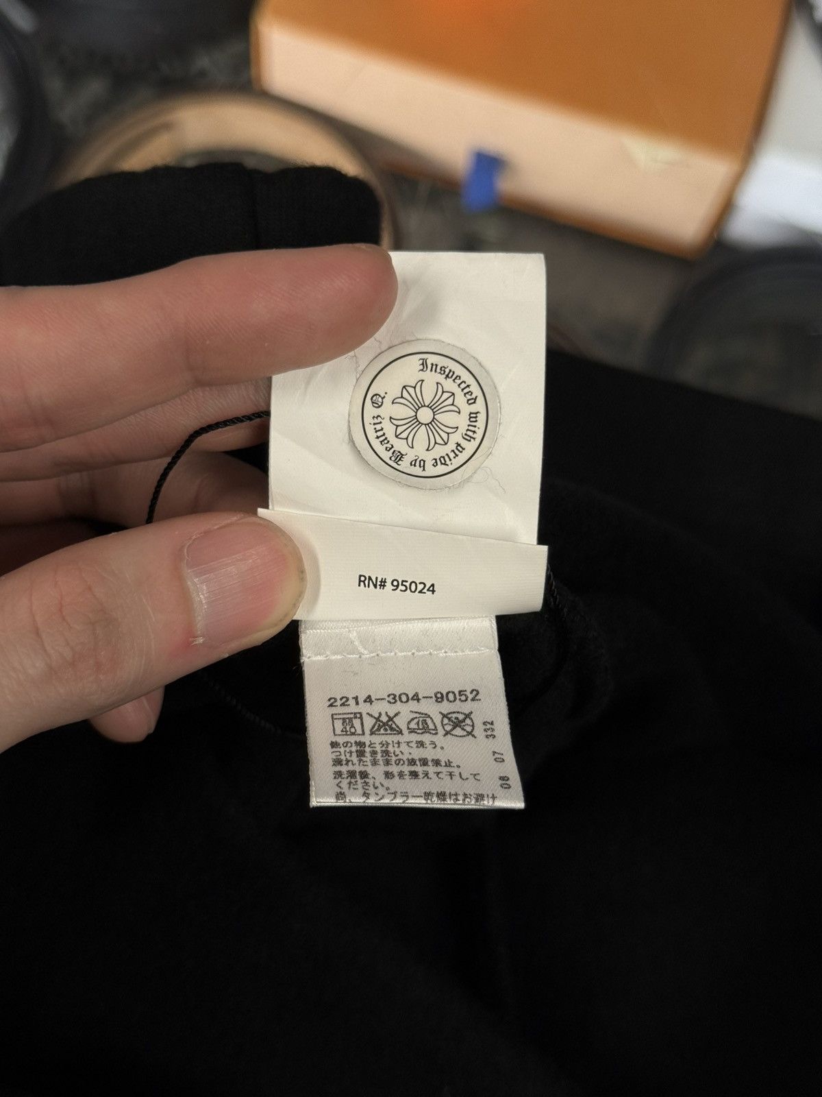 Chrome Hearts × Vintage Chrome Hearts Vintage Black White Sweatpants SZ Large Size US 33 - 13 Thumbnail