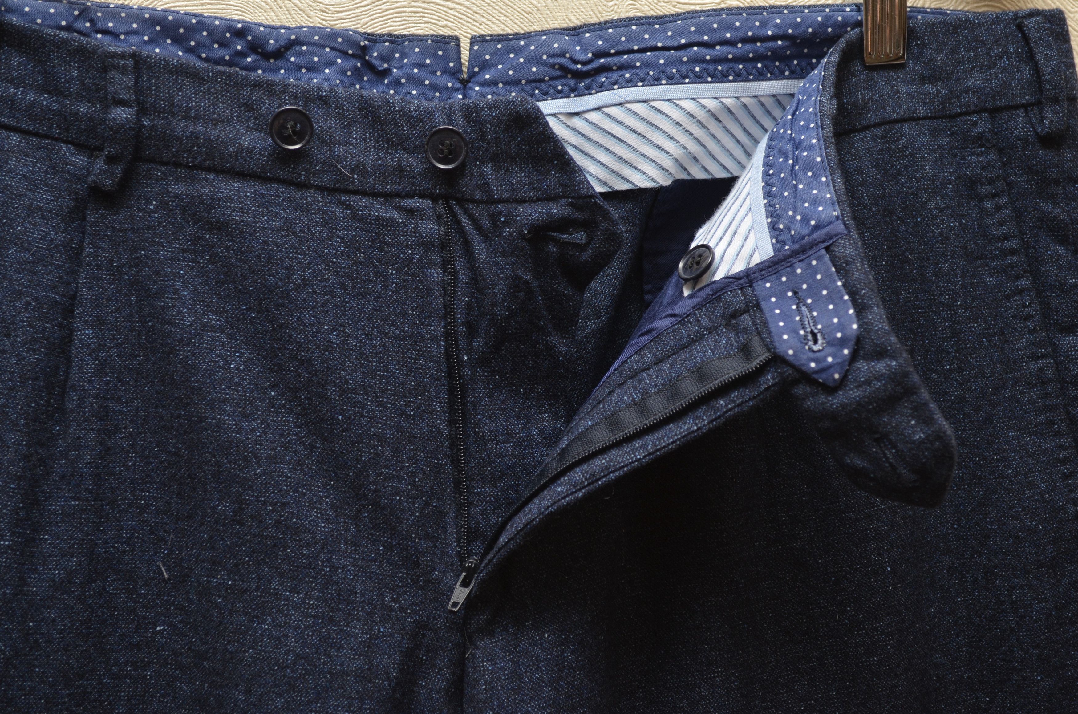 L.B.M. 1911 × Luigi Bianchi Luigi Bianchi Mantova Wool Blend Trousers Pants Size 34 Size US 34 / EU 50 - 4 Thumbnail
