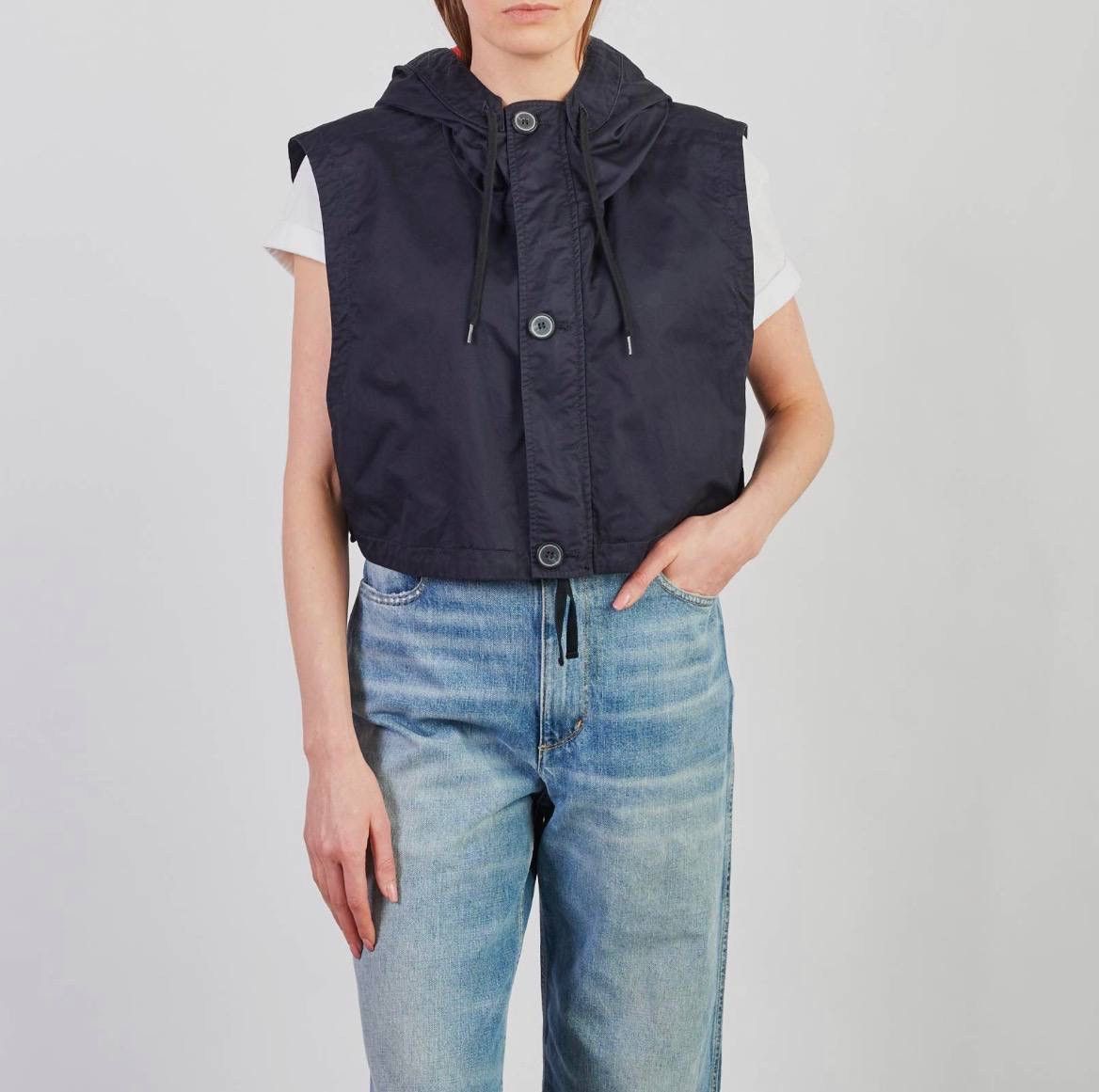 Marni Marni for H&M Navy Technical Hooded vest Size US M / EU 48-50 / 2 - 6 Thumbnail