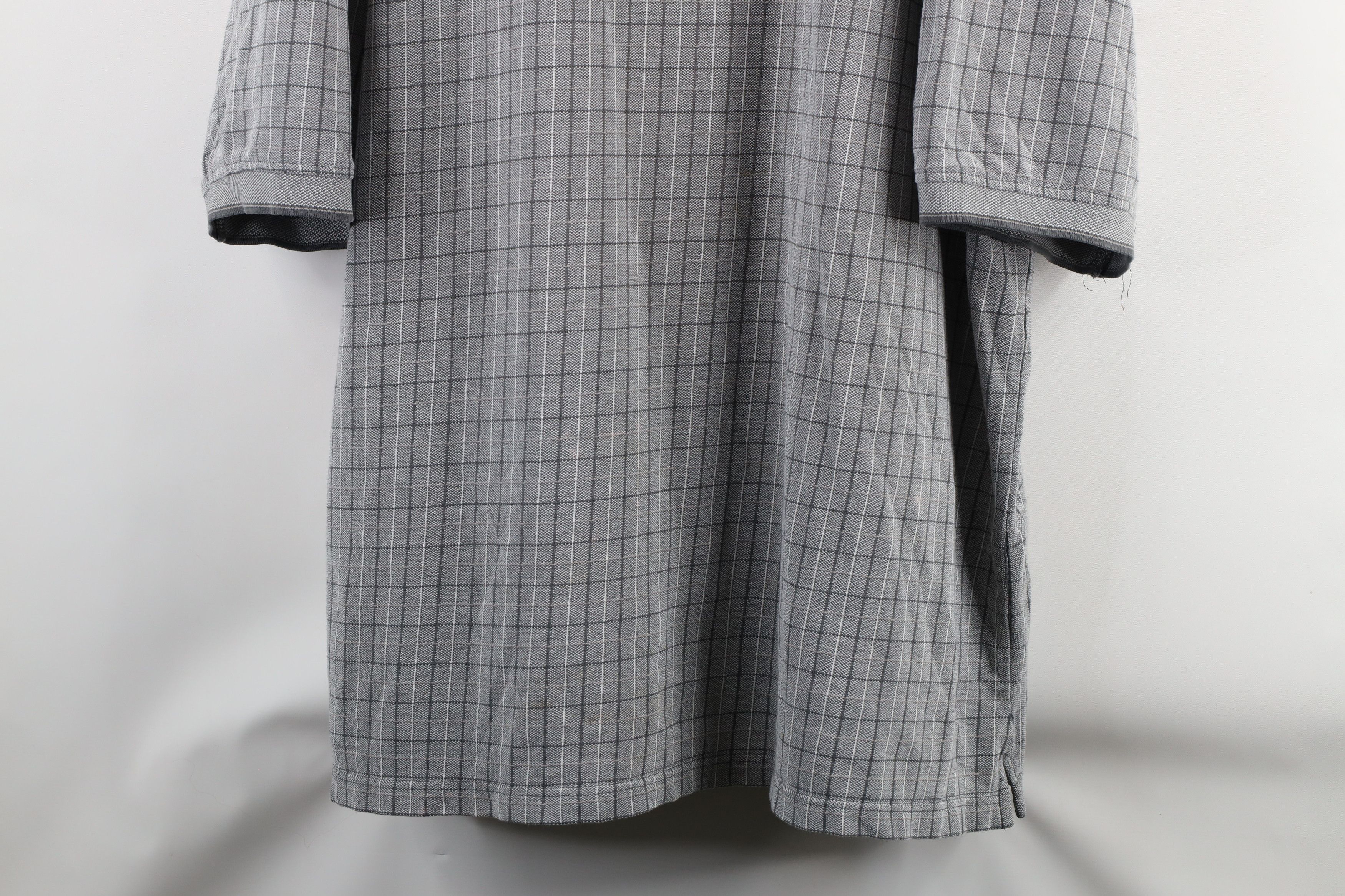 Vintage Vintage 90s Streetwear Short Sleeve Collared Shirt Plaid Size US XXL / EU 58 / 5 - 3 Thumbnail