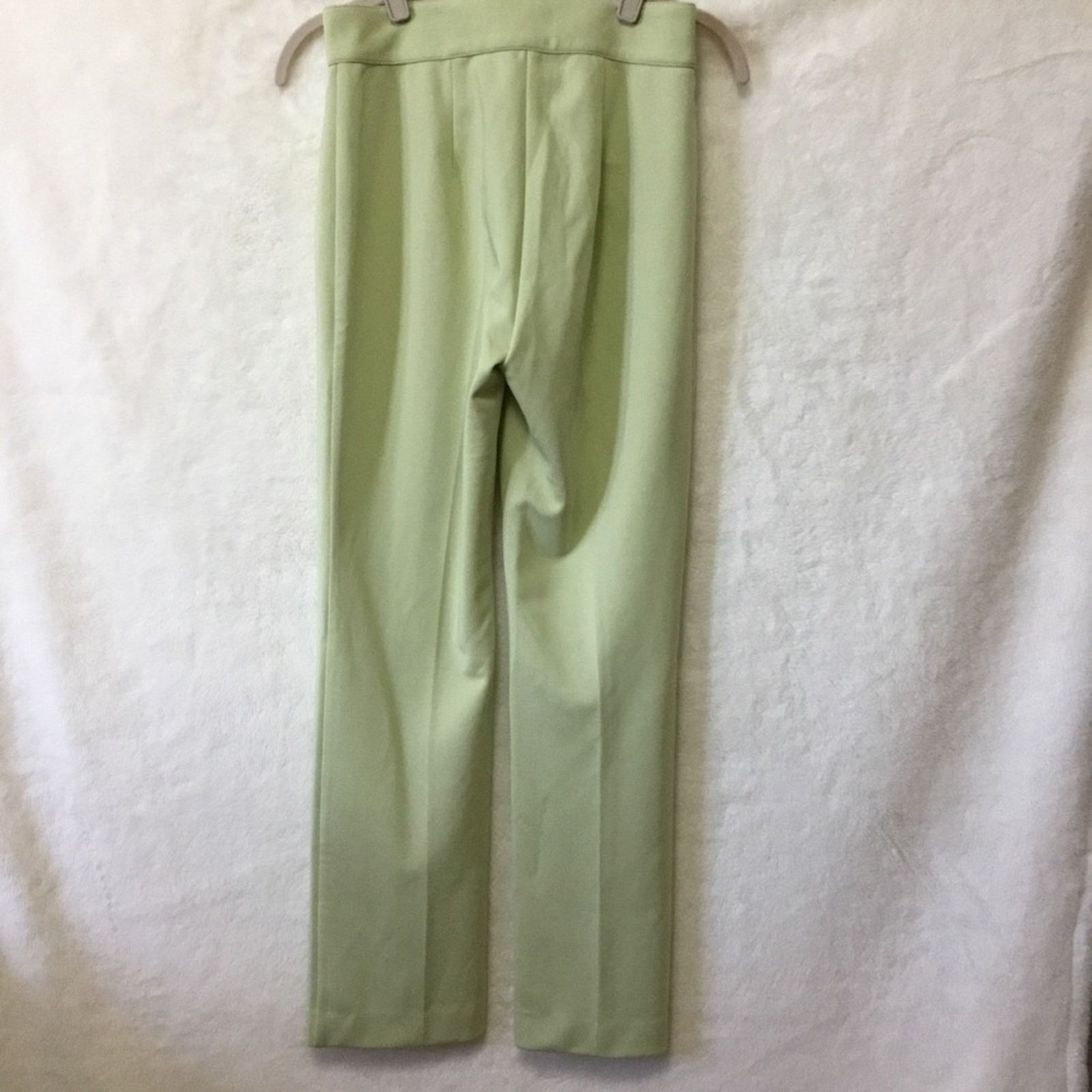 Dolce & Gabbana D&G Lime-Green High-Waisted Trousers Size 28" / US 6 / IT 42 - 6 Thumbnail