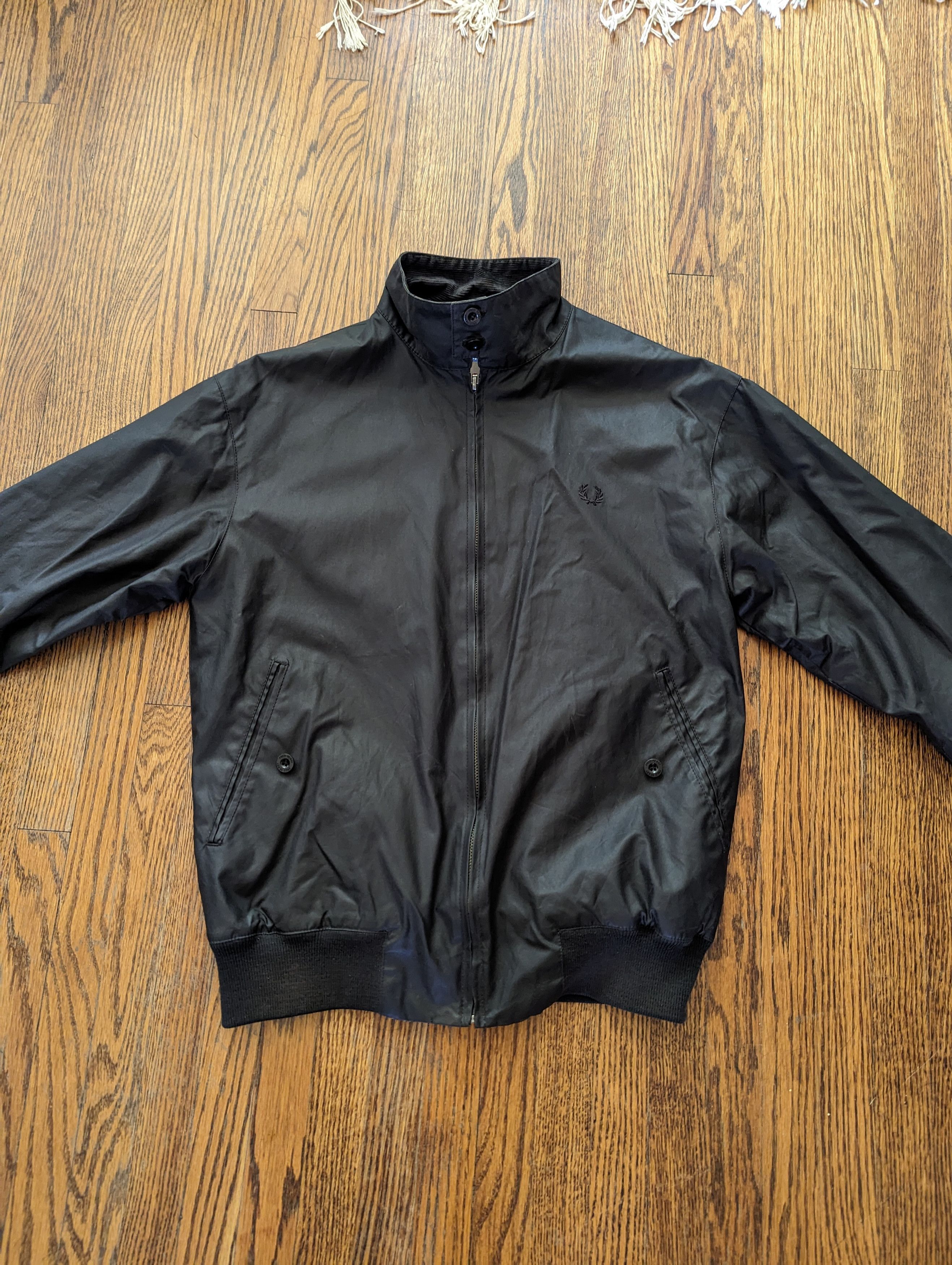 Fred Perry Fred Perry waxed canvas jacket small Size US S / EU 44-46 / 1 - 1 Thumbnail