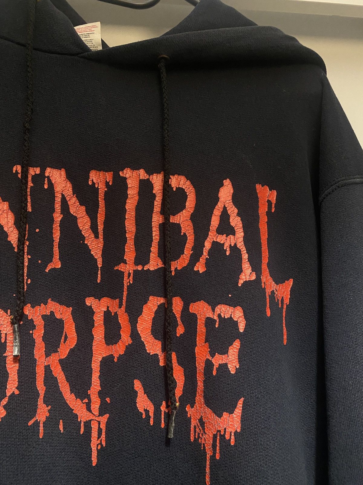 Vintage Cannibal corpse the time to kill is now vintage hoodie Size US XL / EU 56 / 4 - 7 Thumbnail