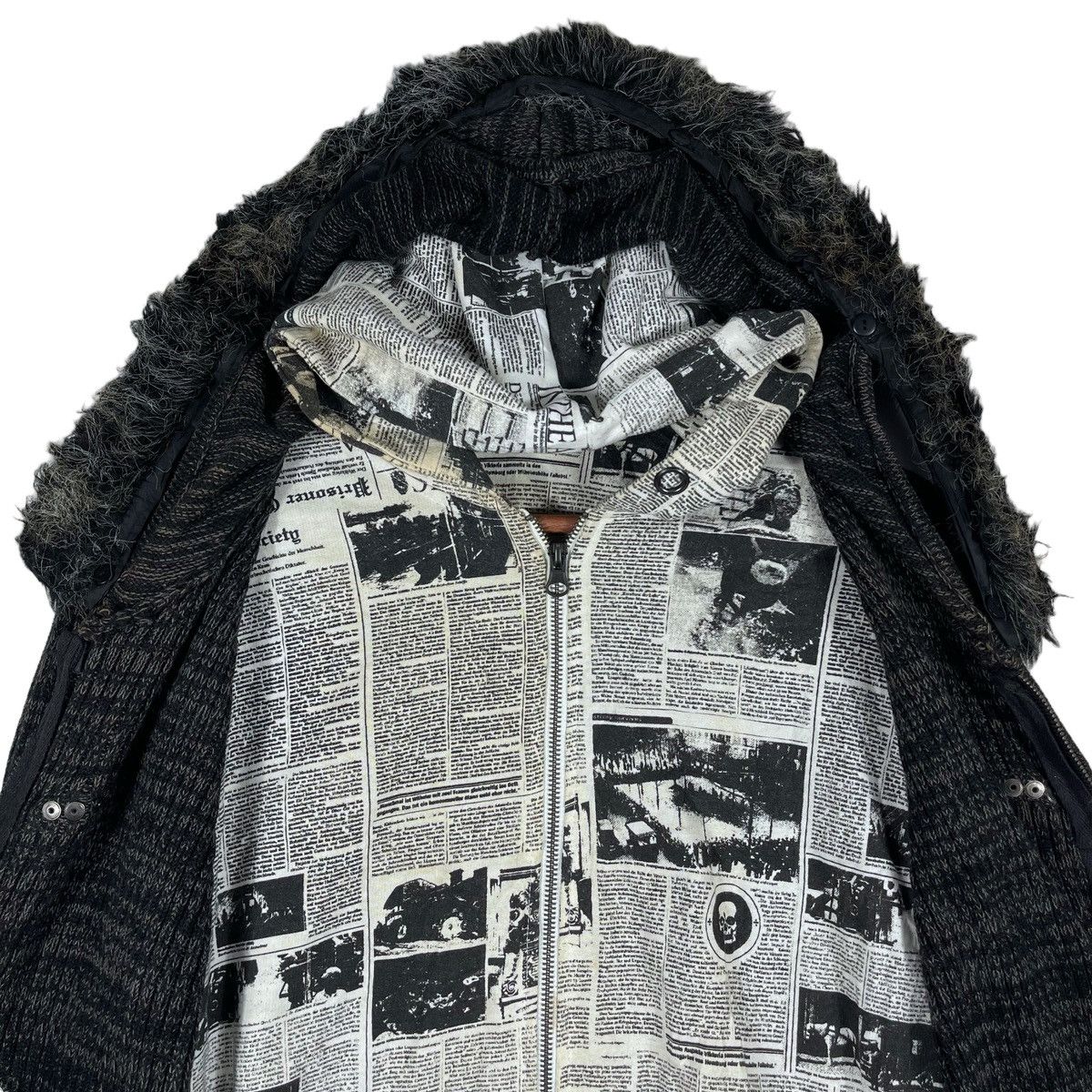 In The Attic × Seditionaries In The Attic Heavyweight Knitwear Hoodie Sweater Size US L / EU 52-54 / 3 - 9 Thumbnail