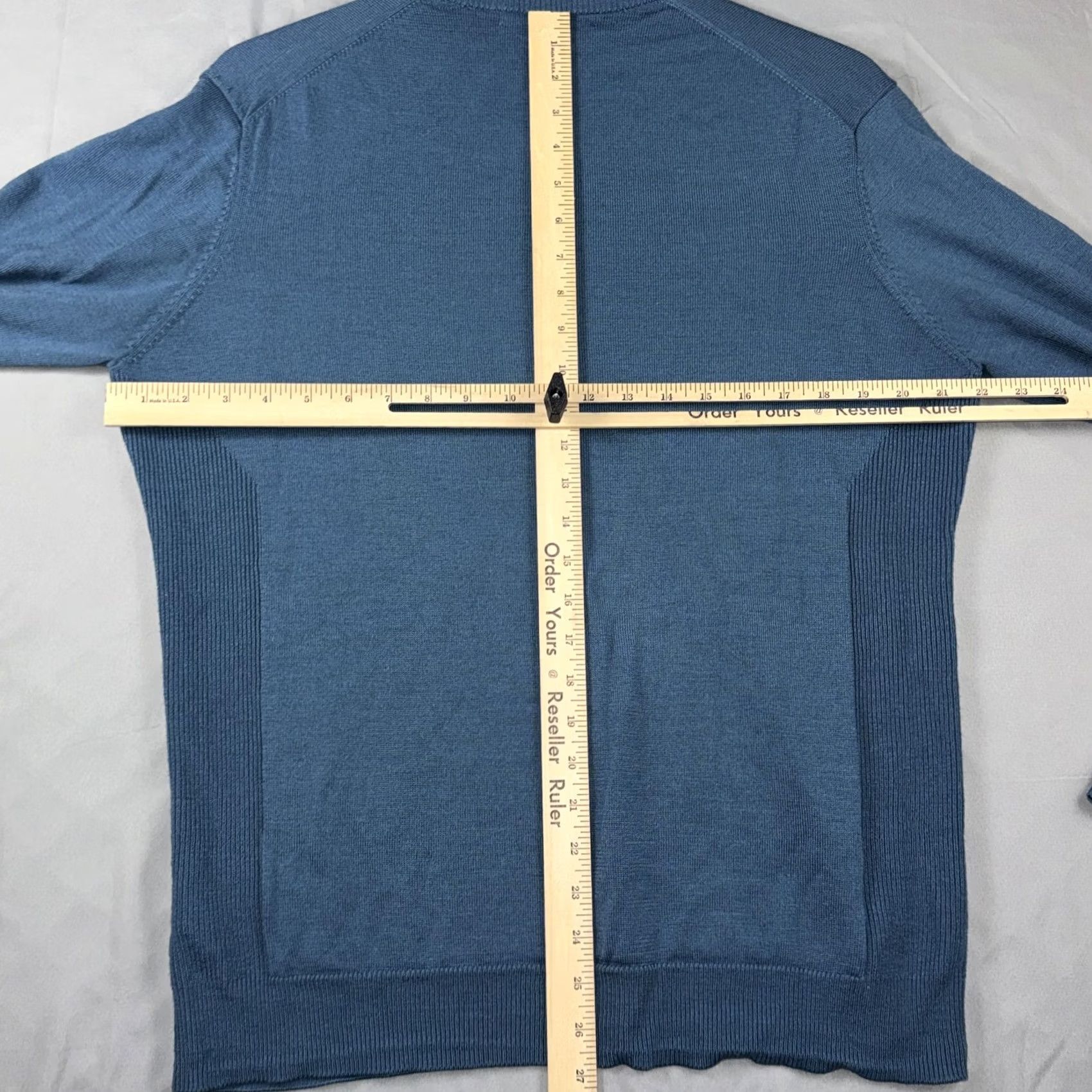 Icebreaker Icebreaker Sweater Mens Large Blue Merino Wool V Neck Lightweight Knit Pullover Size US L / EU 52-54 / 3 - 7 Thumbnail