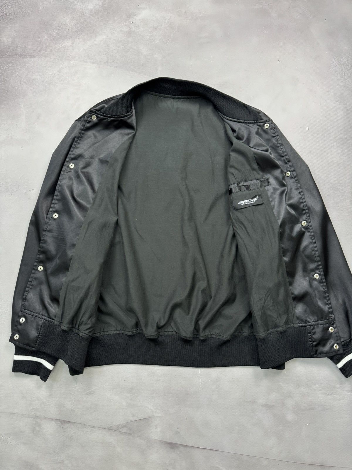 Undercover Ss22 Undercover Noise Stadium Jacket(Black/L) Size US L / EU 52-54 / 3 - 8 Thumbnail