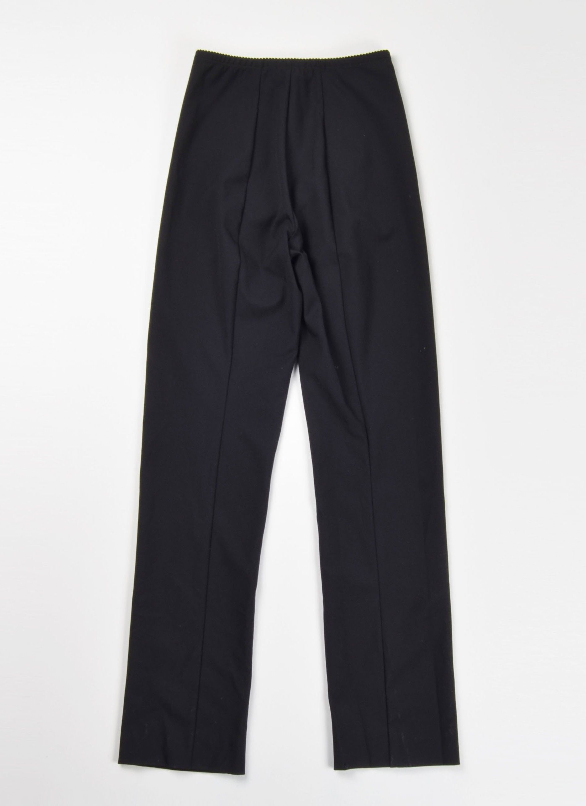 Marithe + Francois Girbaud Vintage Marithe Francois Girbaud Black Straight Leg Pants Size 22" - 2 Thumbnail