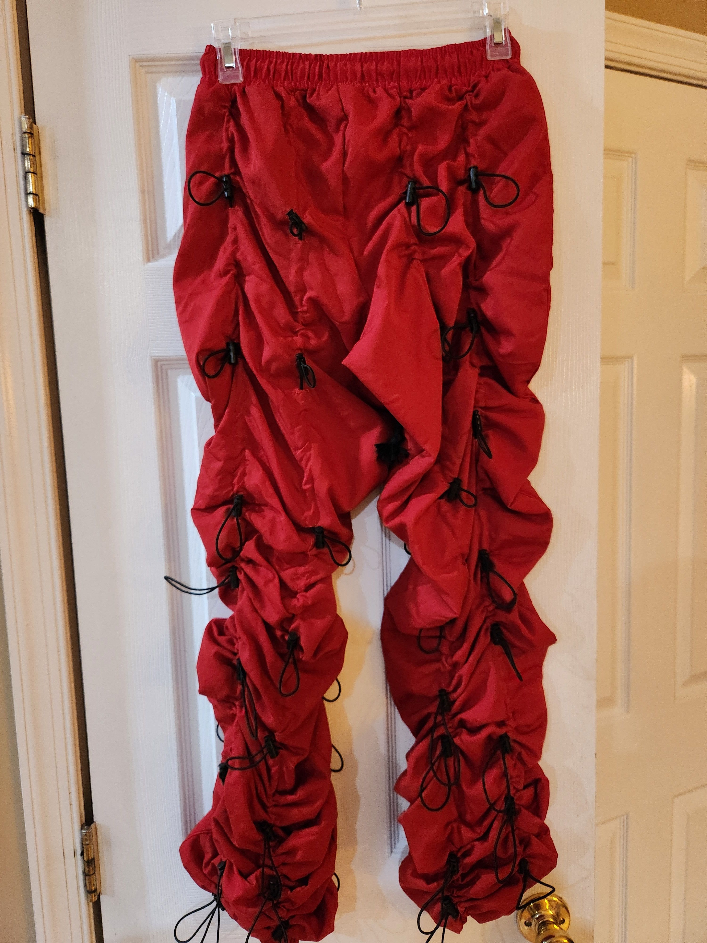 MNML MNML Red bunjee pants Size US 30 / EU 46 - 2 Thumbnail