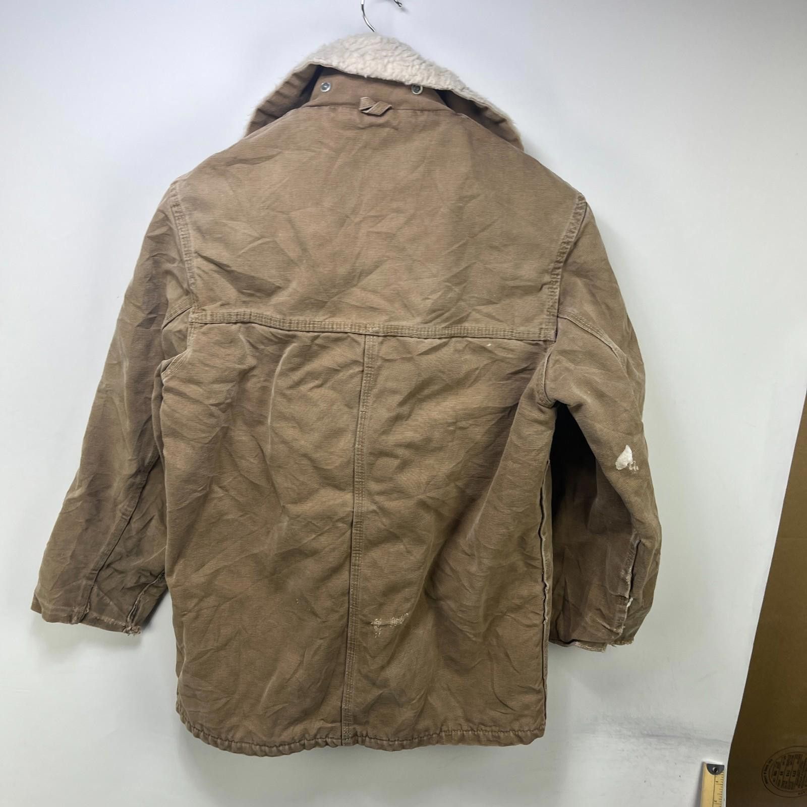 Carhartt Vintage 70s Carhartt Sherpa Lined Barn Jacket 38 Size US M / EU 48-50 / 2 - 12 Thumbnail