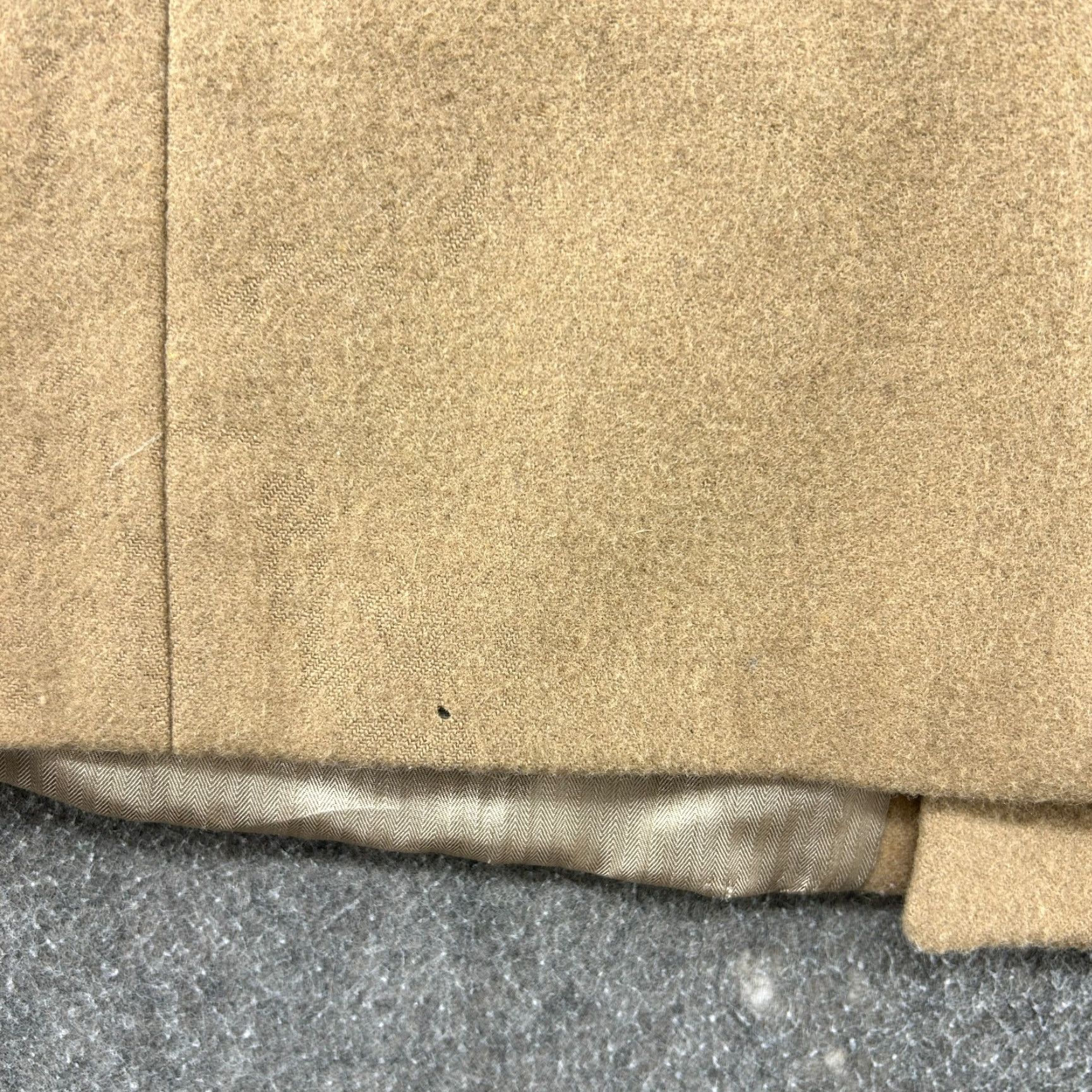 Vintage VINTAGE Sergio Valente Coat Men 44 Brown Tan Long Wool Overcoat solid 80s Size US S / EU 44-46 / 1 - 4 Thumbnail