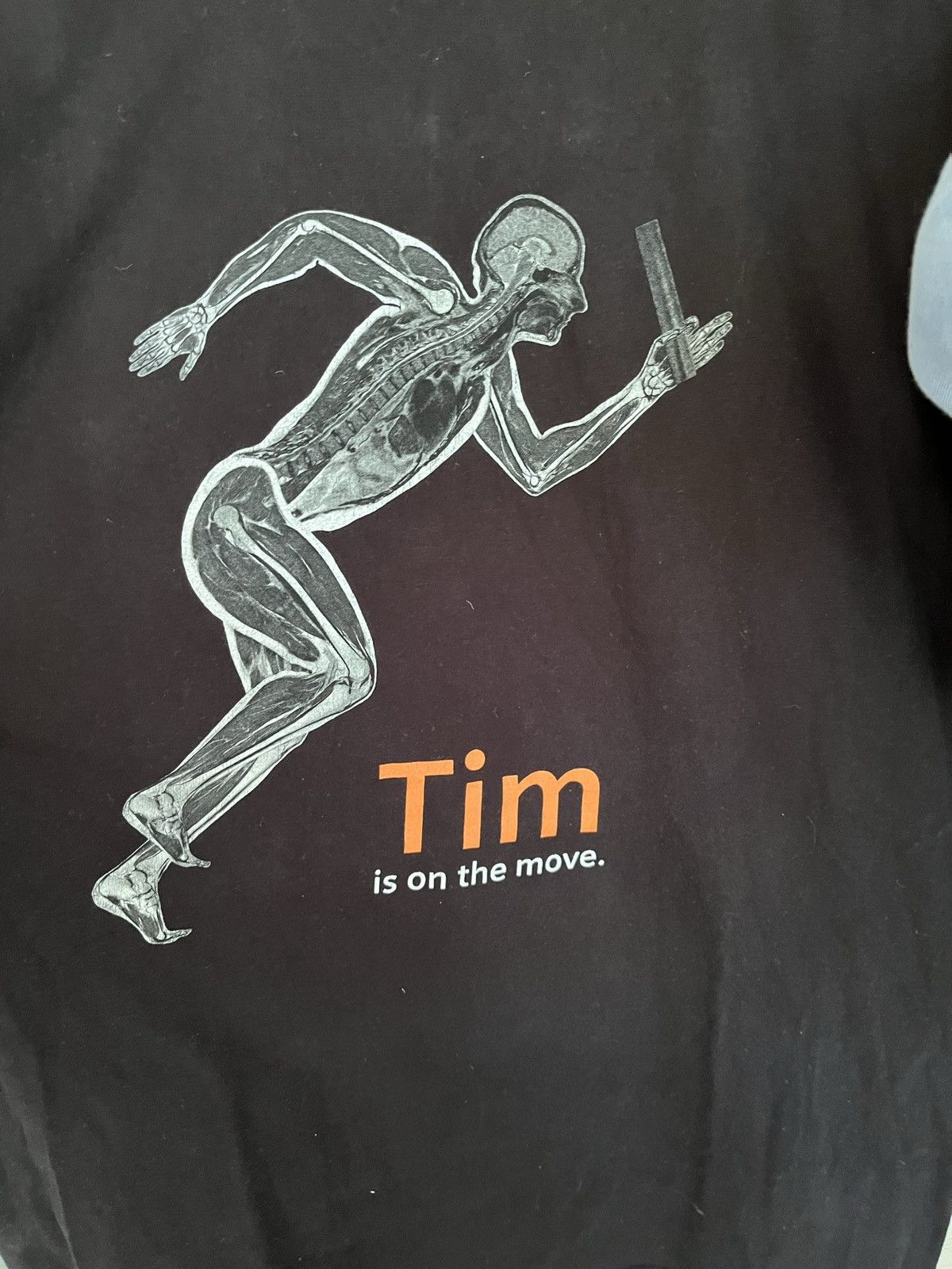 Vintage Vintage 2007 Tim is on the move Tee Size US XL / EU 56 / 4 - 4 Thumbnail