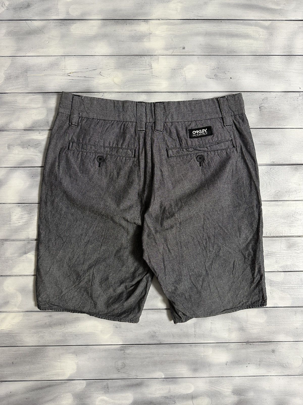 Japanese Brand Rare Shorts Oakley Small Logo Japan Brands Outdoor style. Size US 32 / EU 48 - 1 Thumbnail